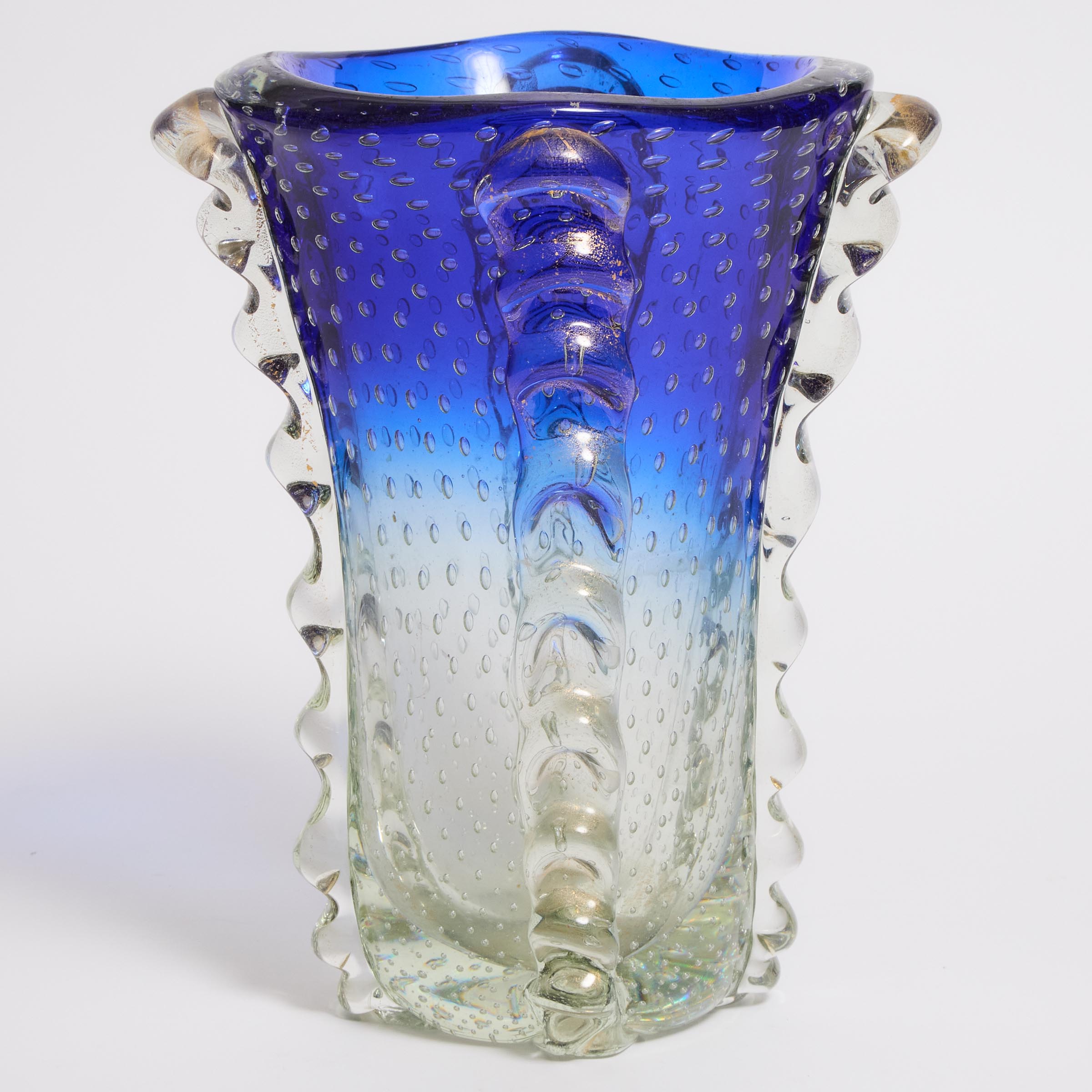 Murano Bullicante Ribbed Glass