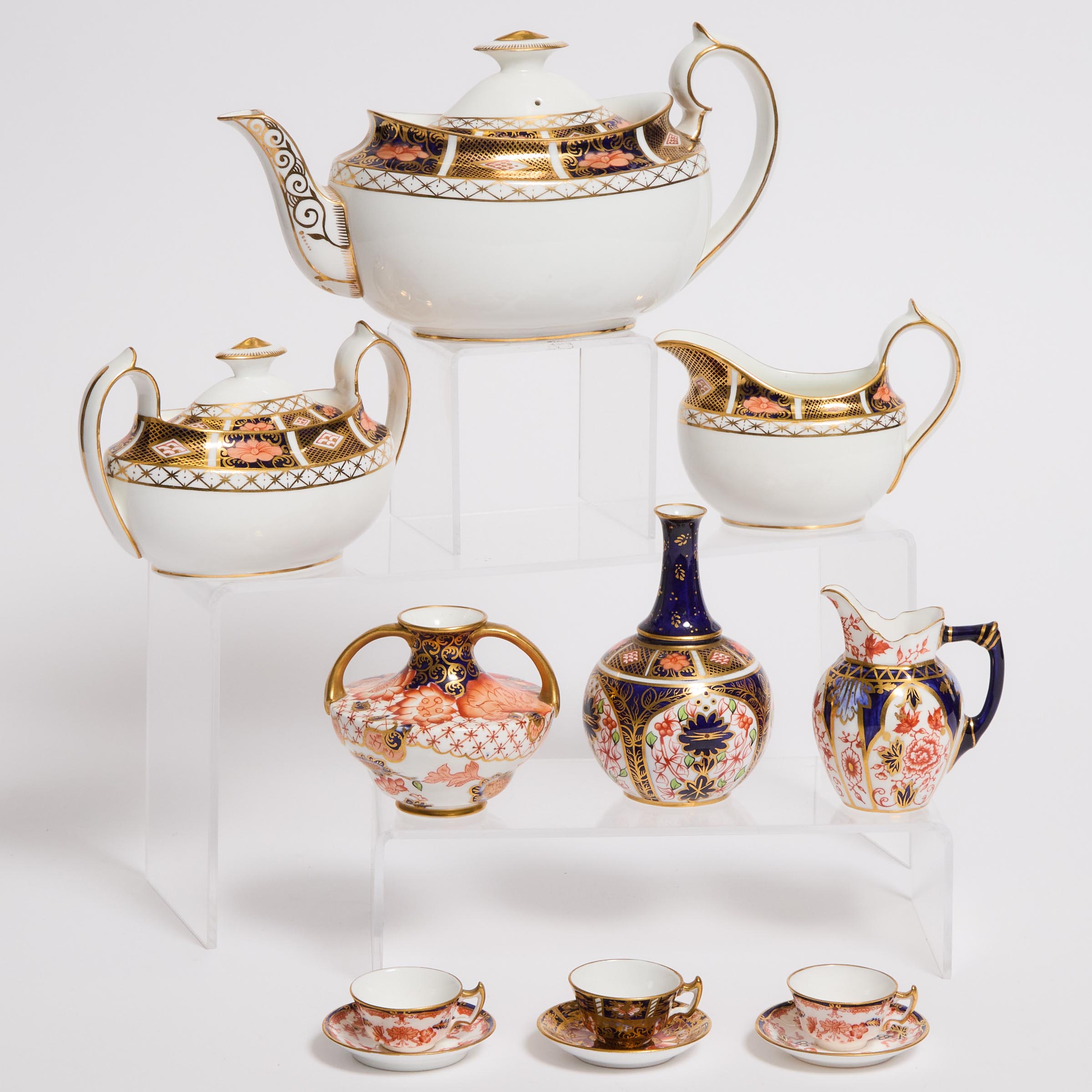 Group of Royal Crown Derby 'Imari'