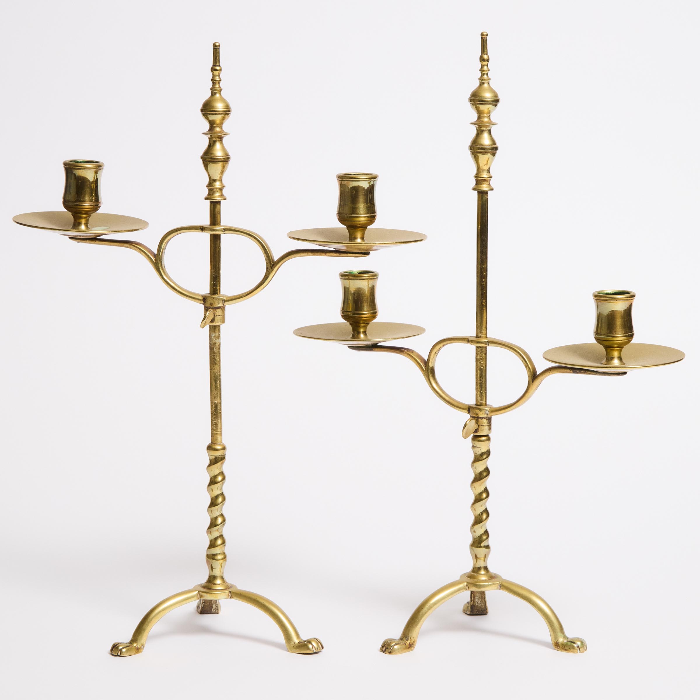 Pair of 18th Century Style Adjustable