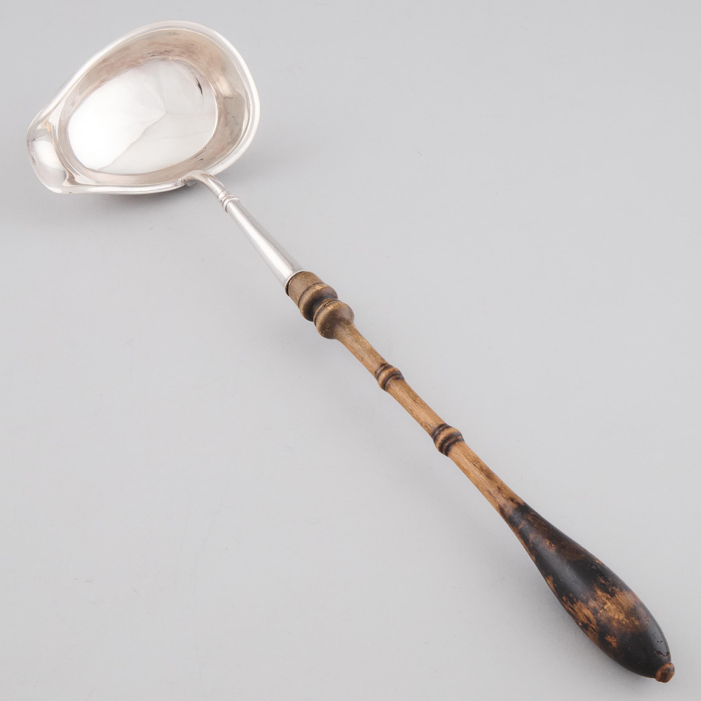 Continental Silver Punch Ladle,