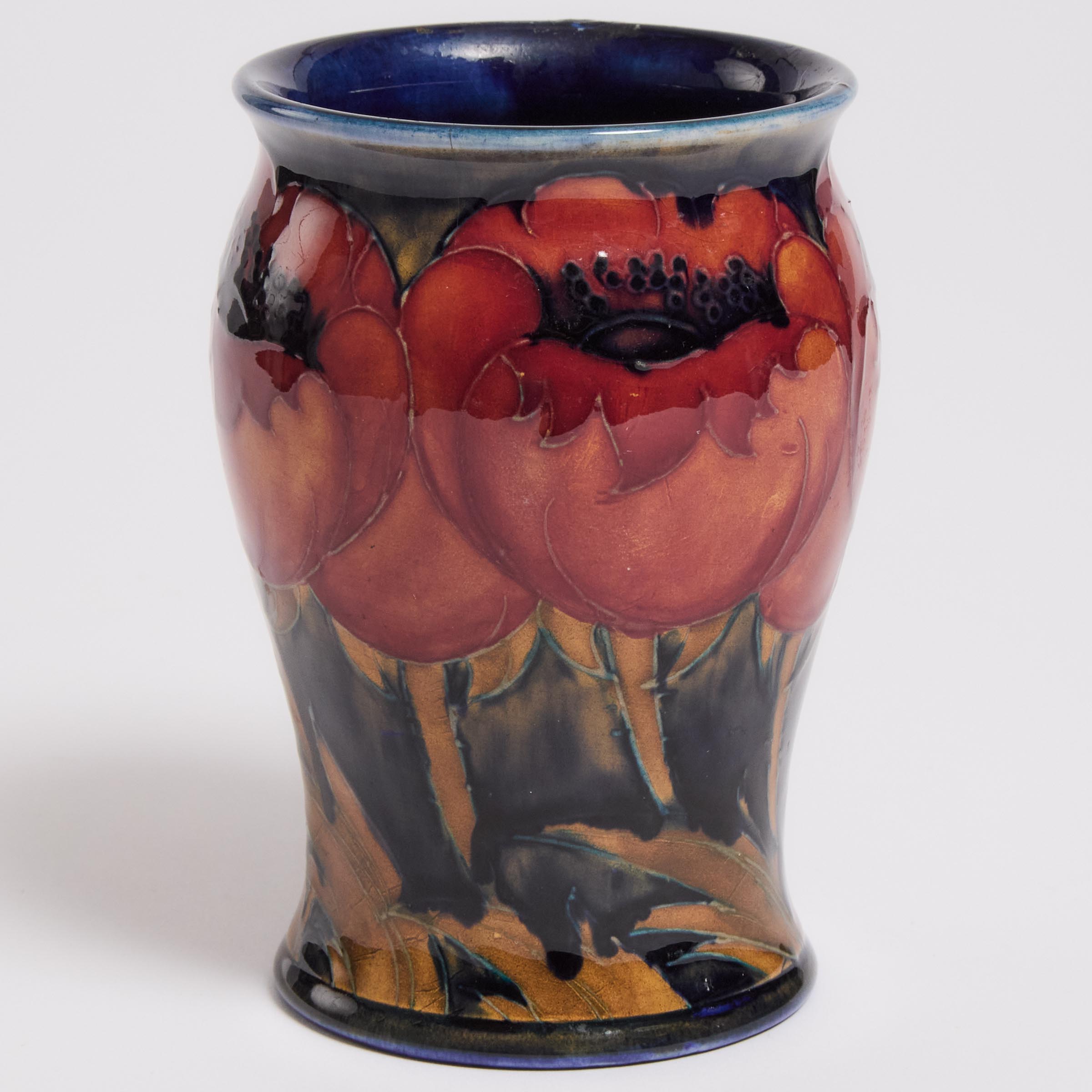 Moorcroft Poppy Vase, c.1925-30
