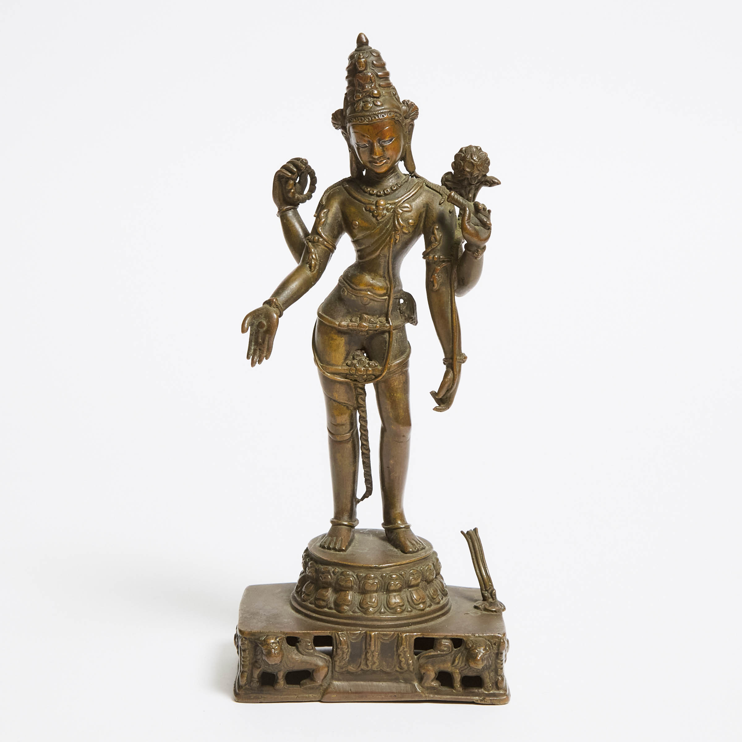 A Kurkihar-Style Bronze Figure