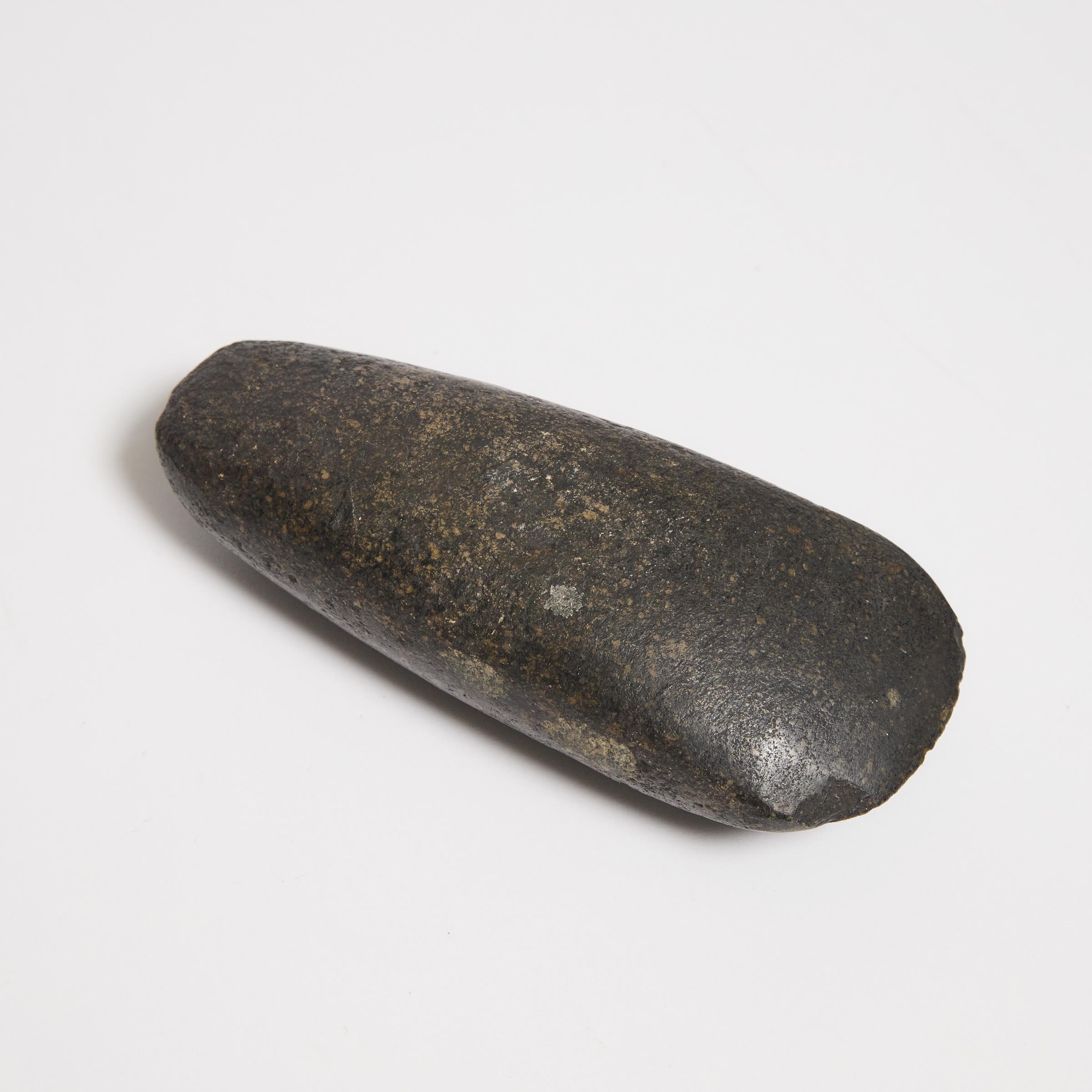 A Black Stone Hand Axe (Ben), Neolithic
