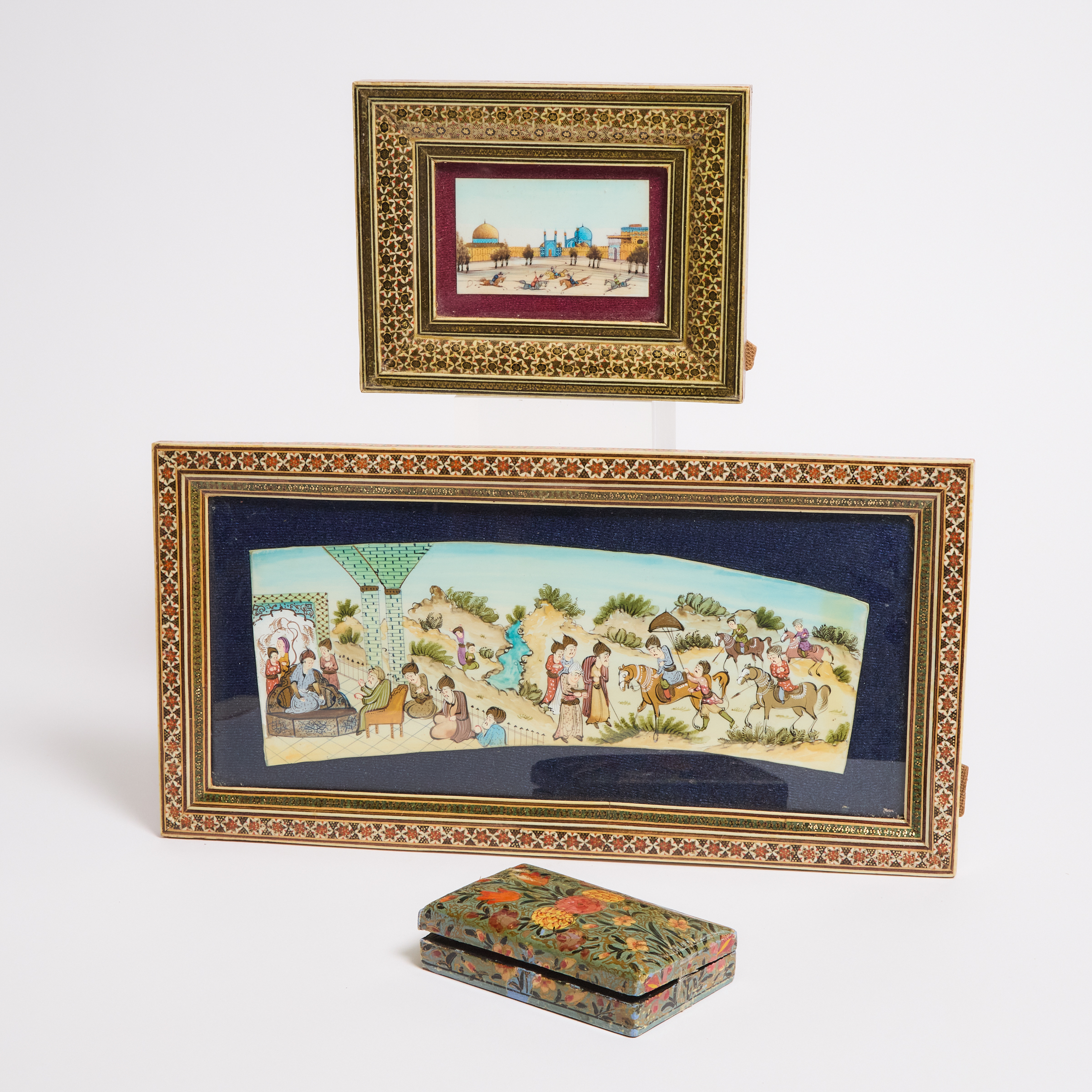 Two Indo-Persian Miniature Paintings