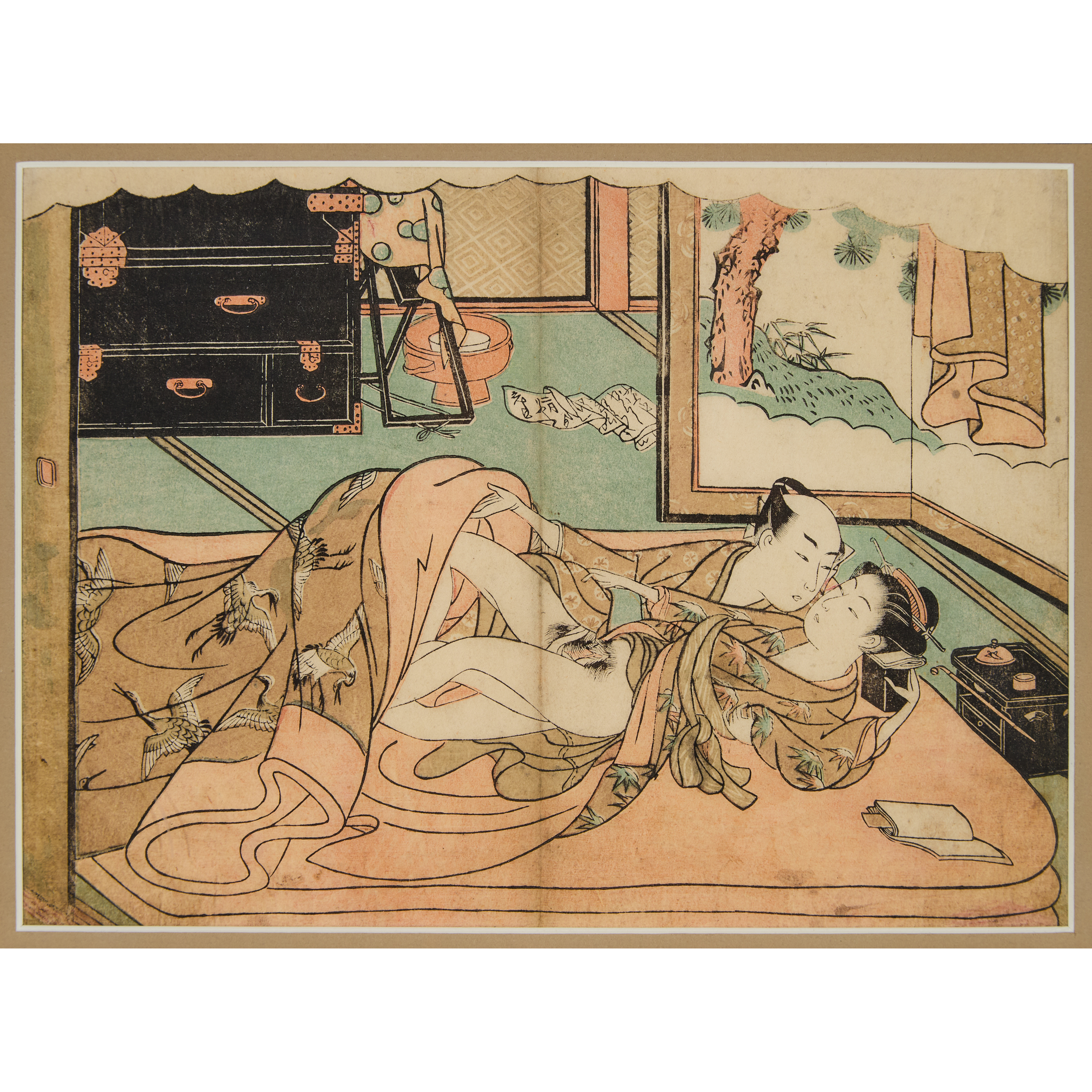 Attributed to Suzuki Harunobu (1725-1770),