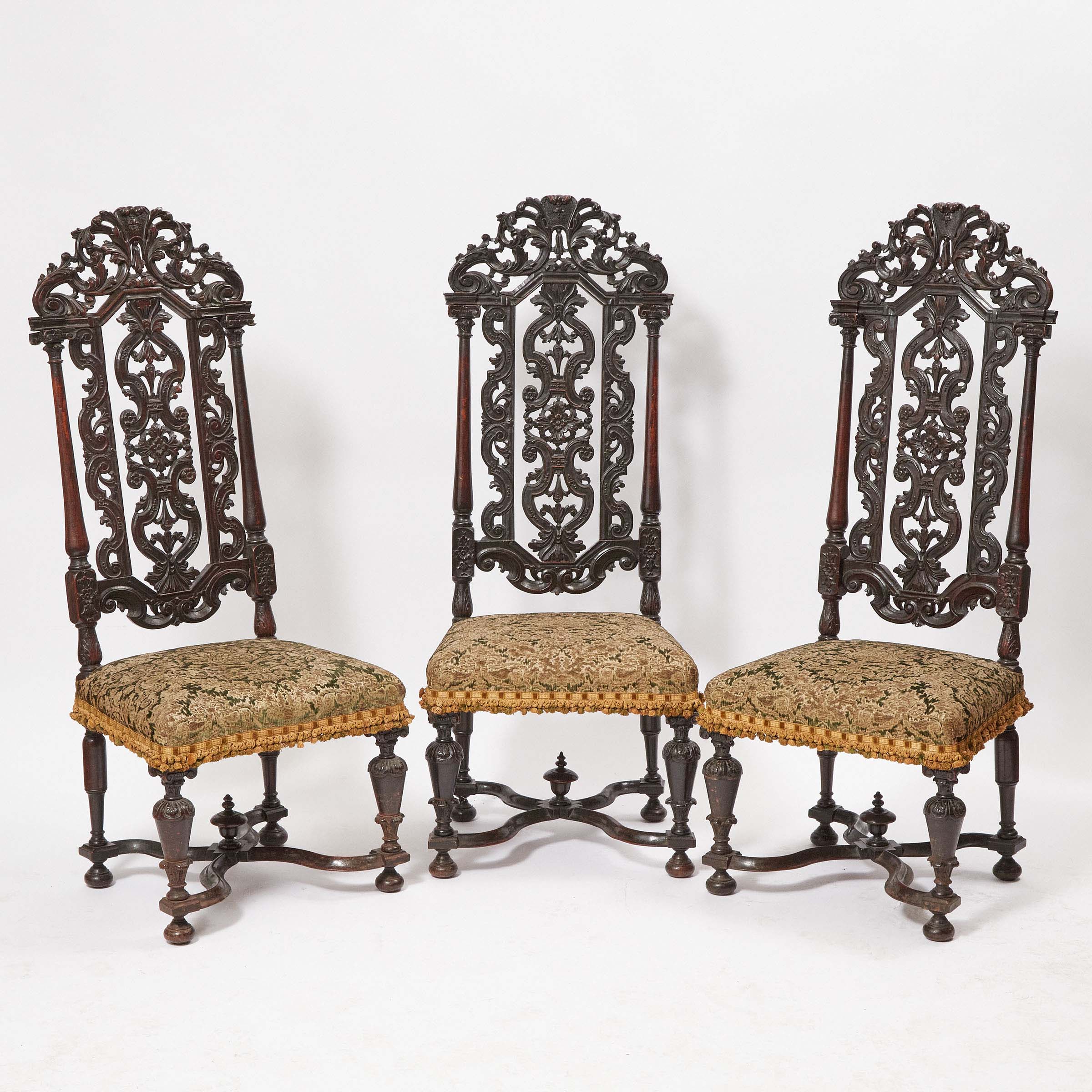 Set of Three William and Mary Period