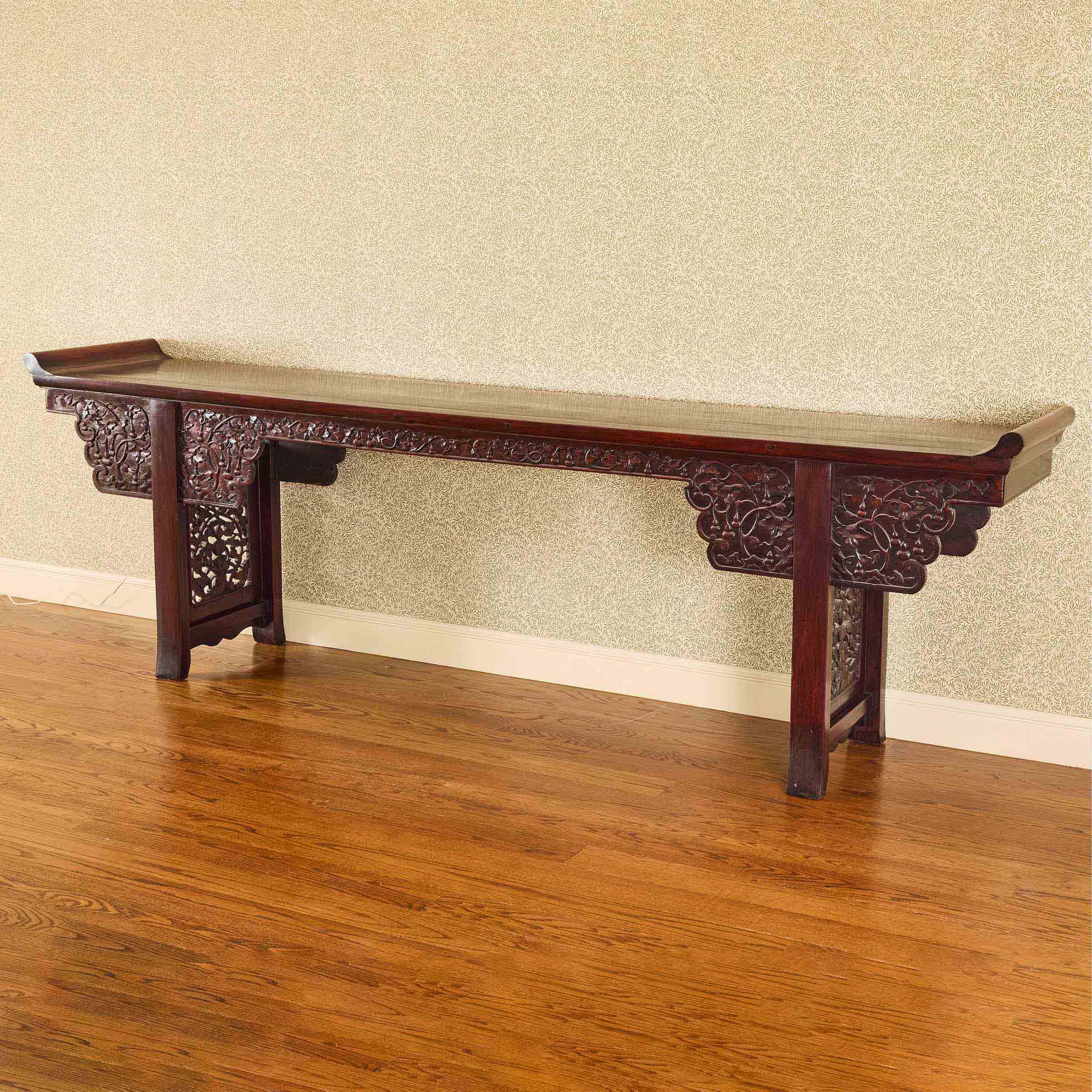 Large Chinese Rosewood Altar Table,