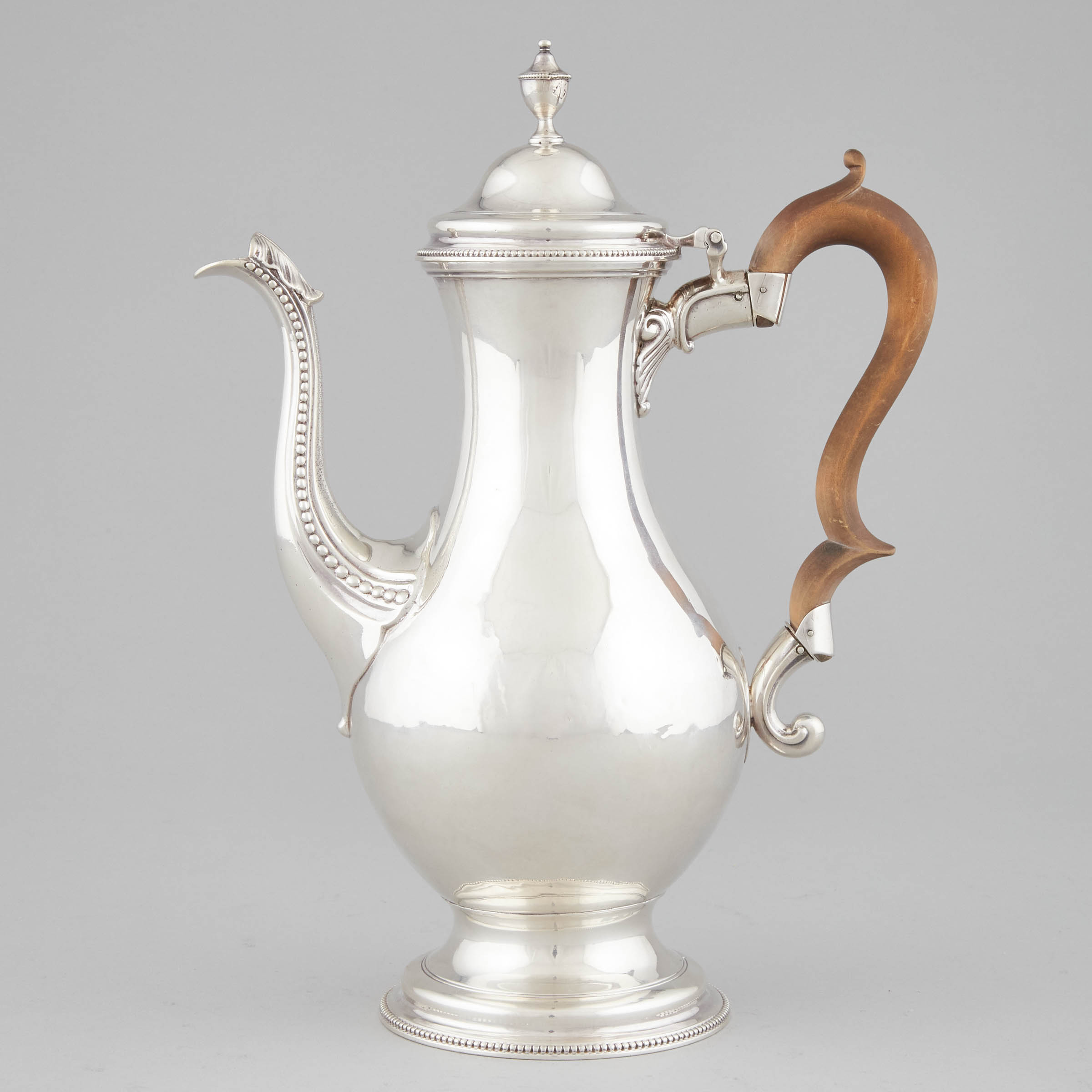 George III Silver Coffee Pot, Walter