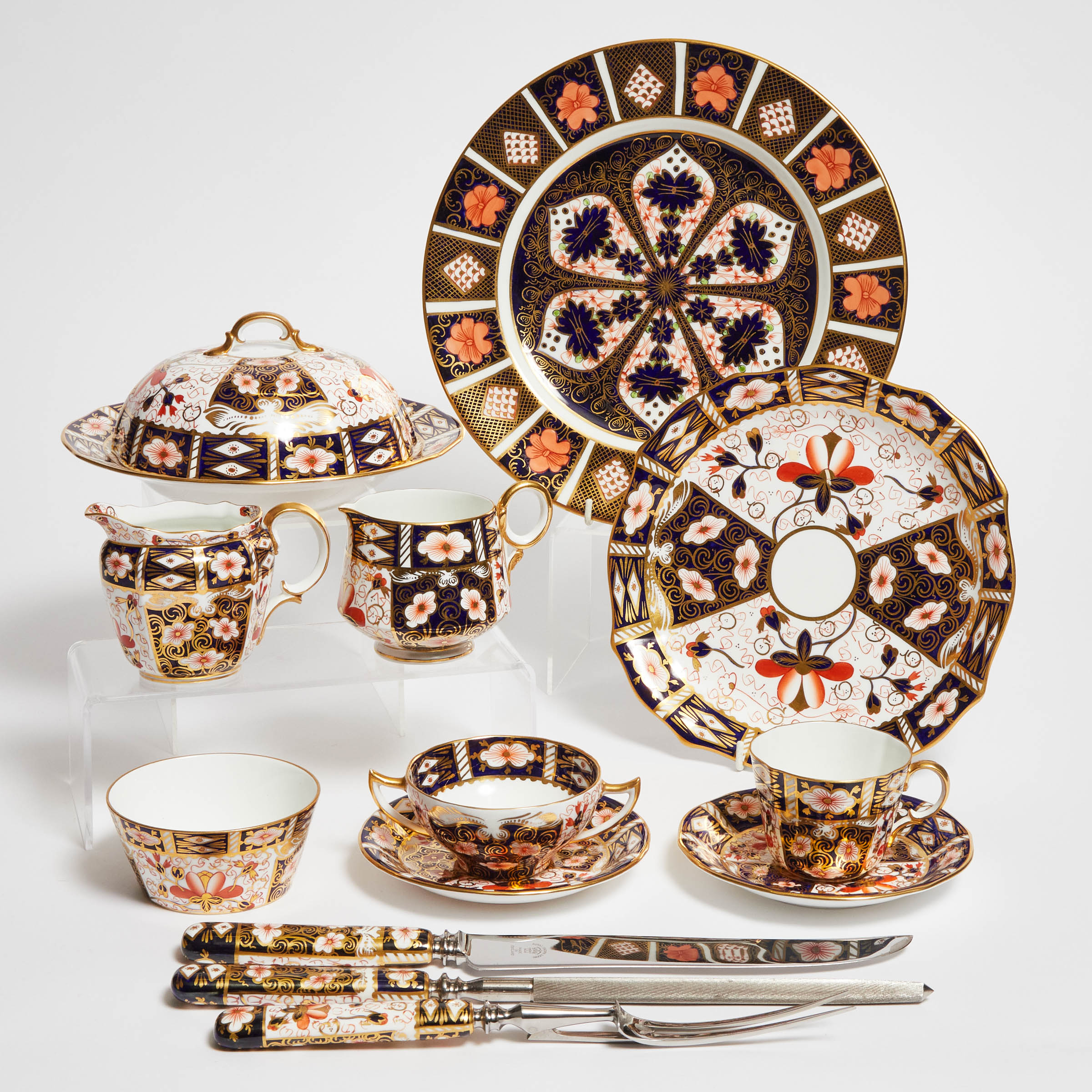 Group of  Royal Crown Derby Imari