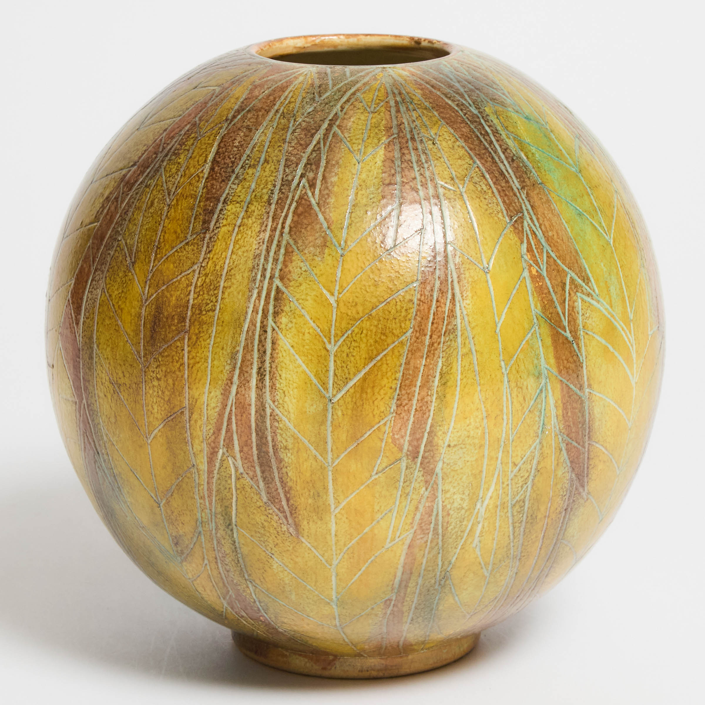 Brooklin Pottery Vase, Theo and