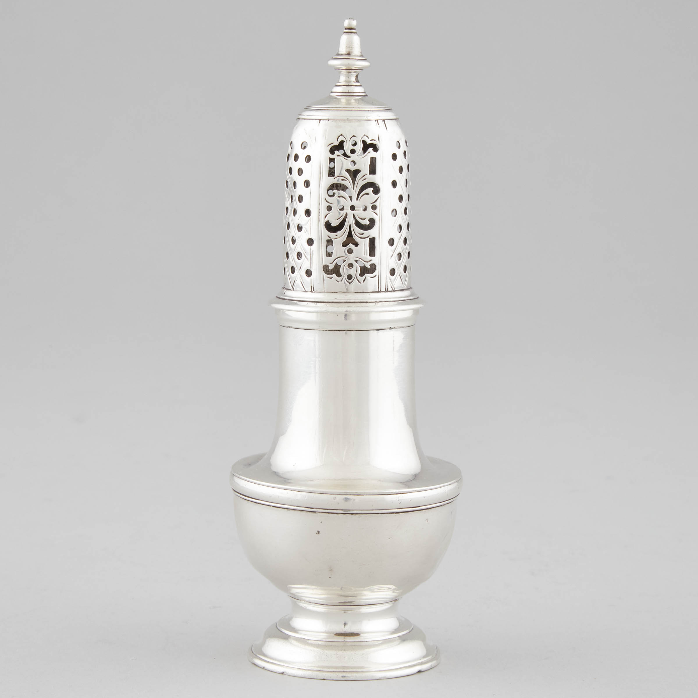 George II Silver Baluster Caster,