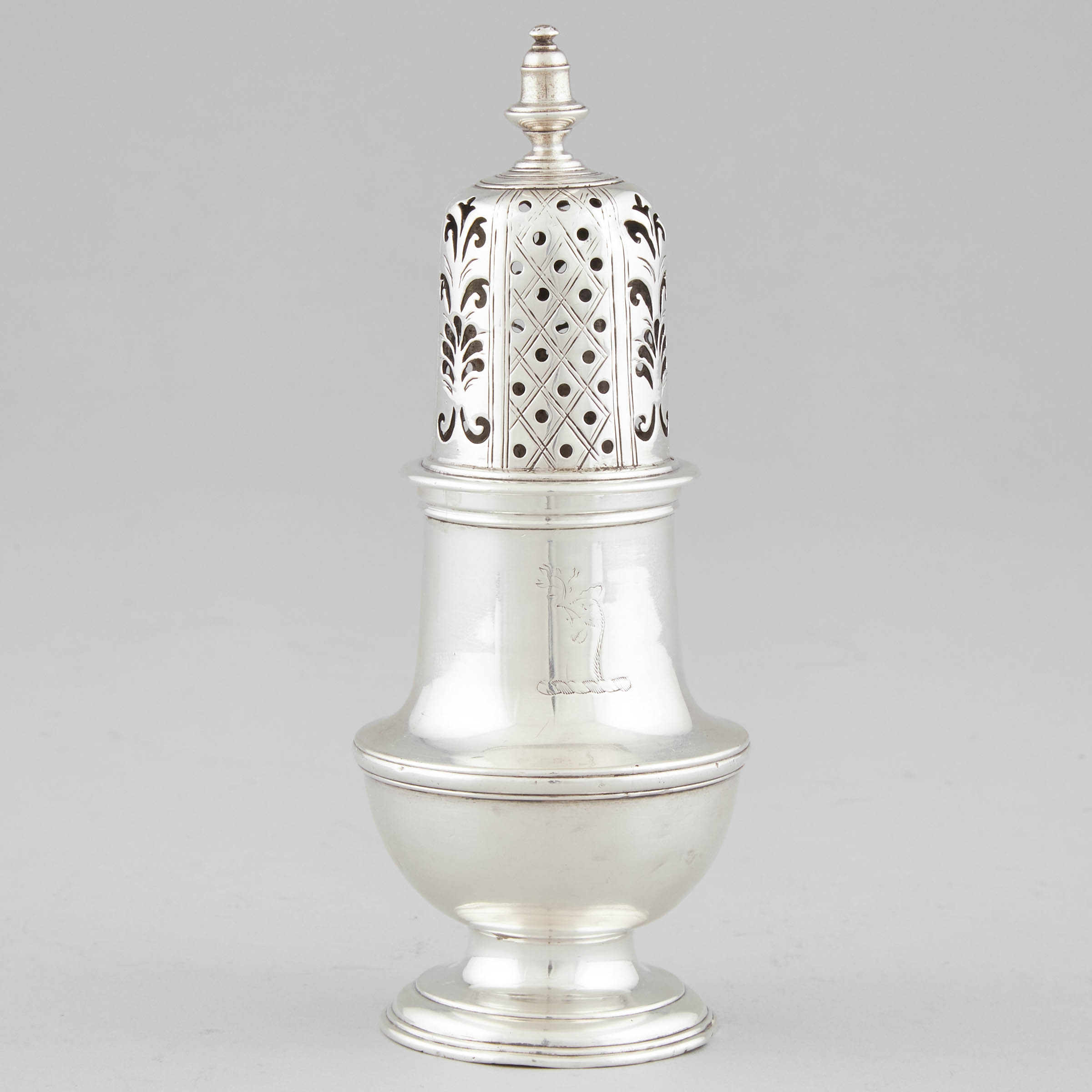 George II Silver Baluster Caster,