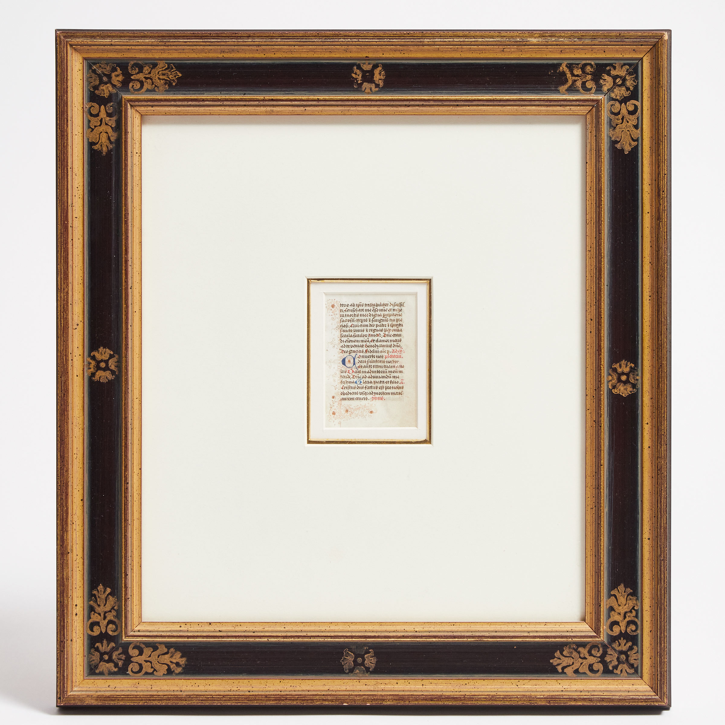 Diminutive Flemish Illuminated Manuscript