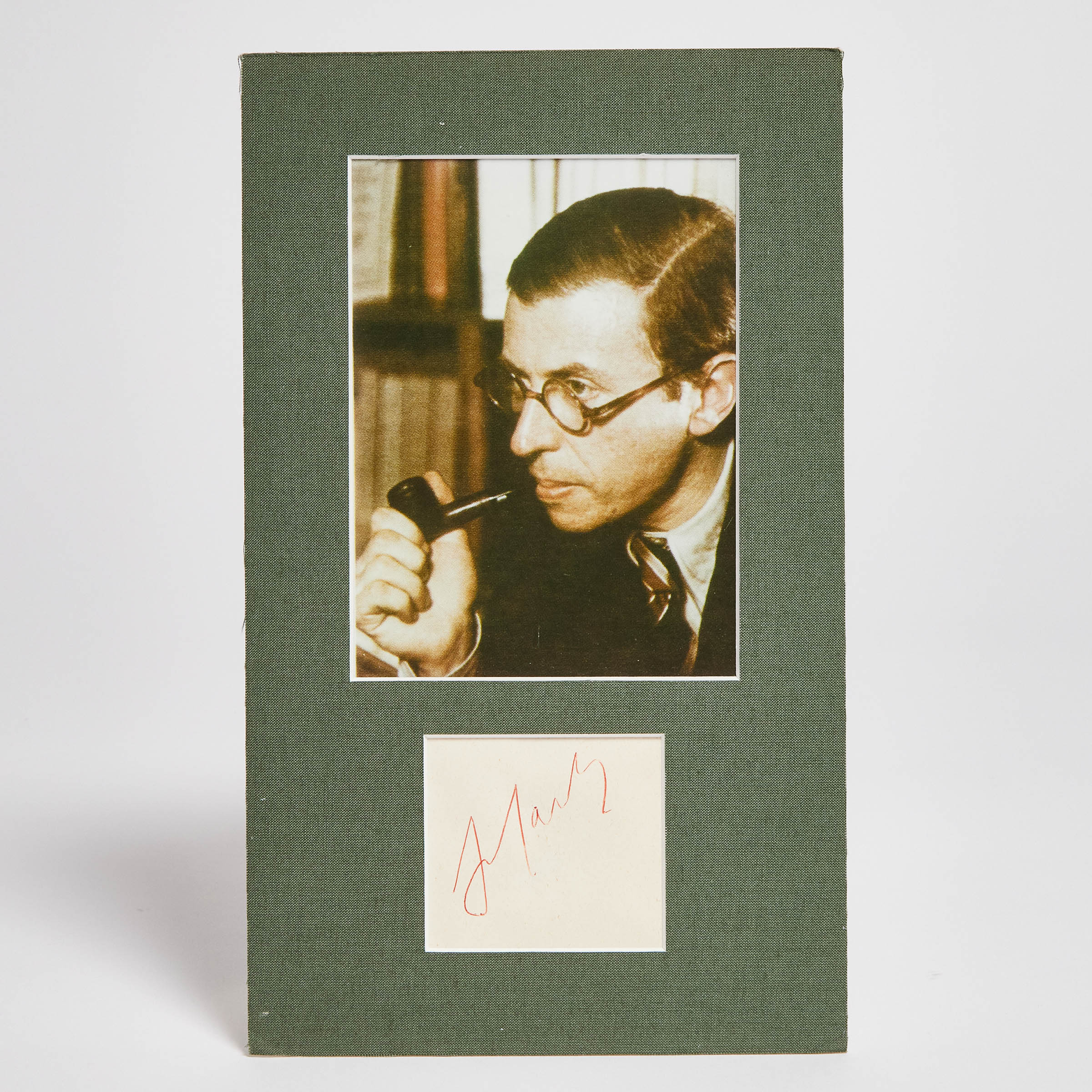 Jean-Paul Sartre (1905-1908) Autograph