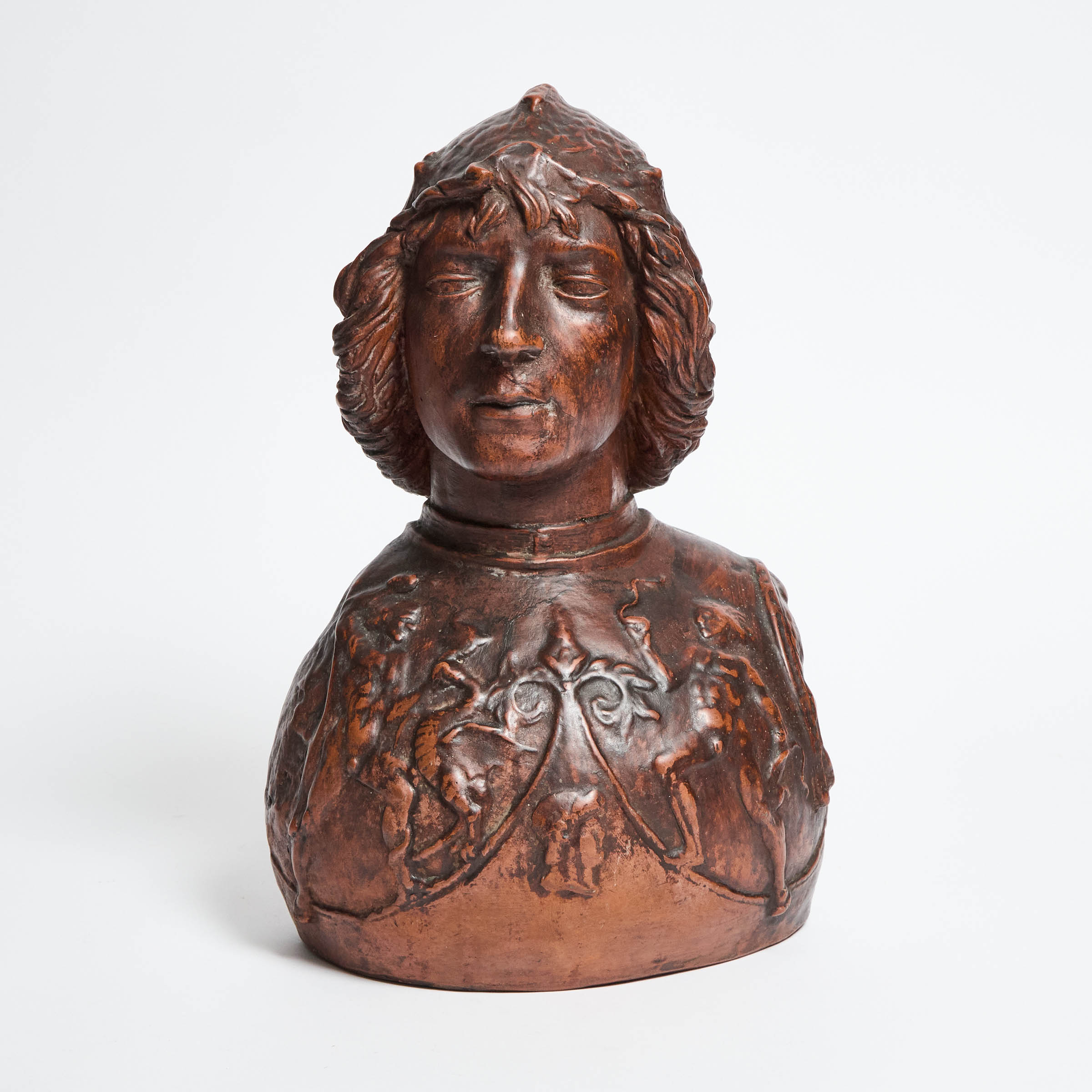 Florentine Terra Cotta Bust of