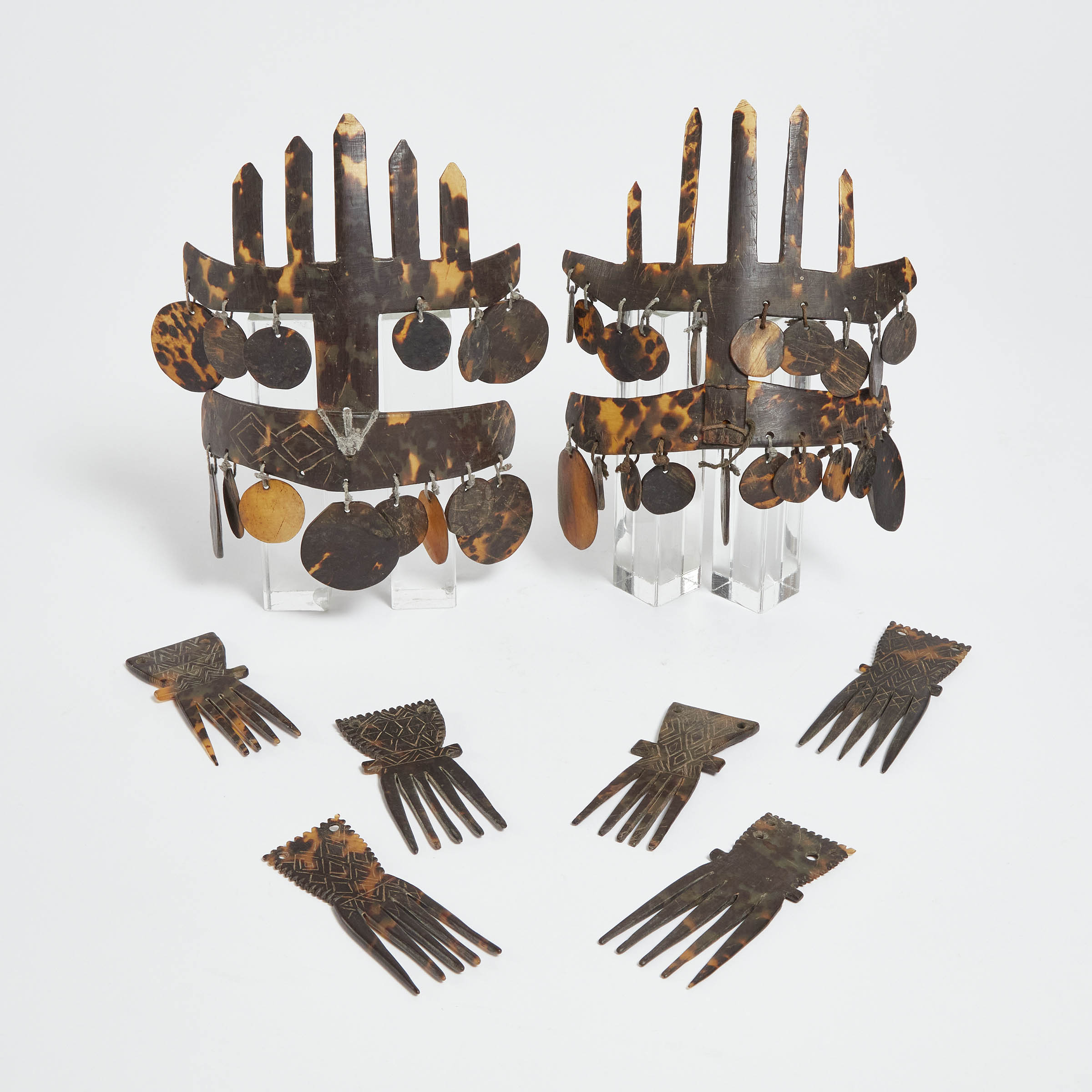 Group of Atoni Tortoiseshell Combs,