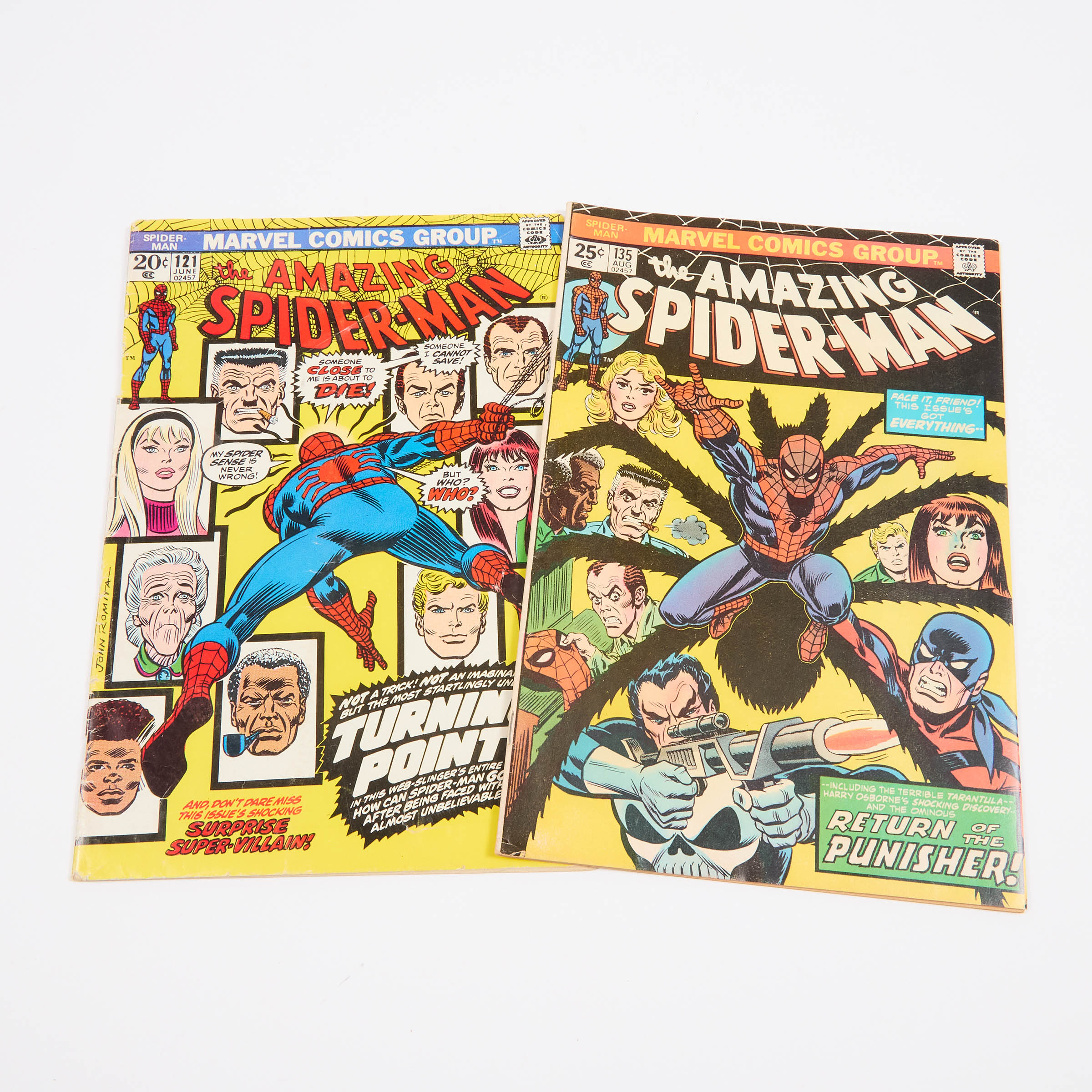 Two Marvel Comics: The Amazing