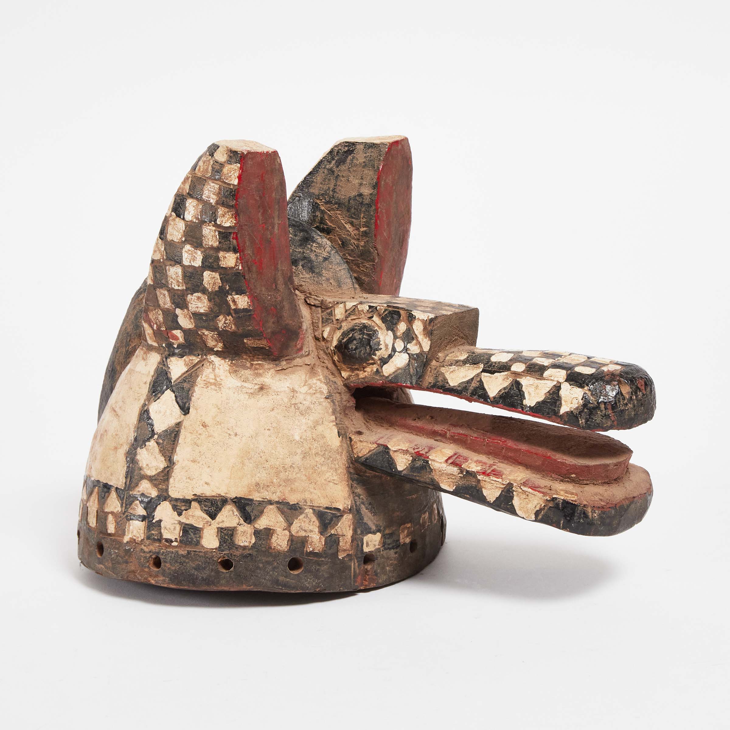 Mossi Zoomorphic Mask, Burkina