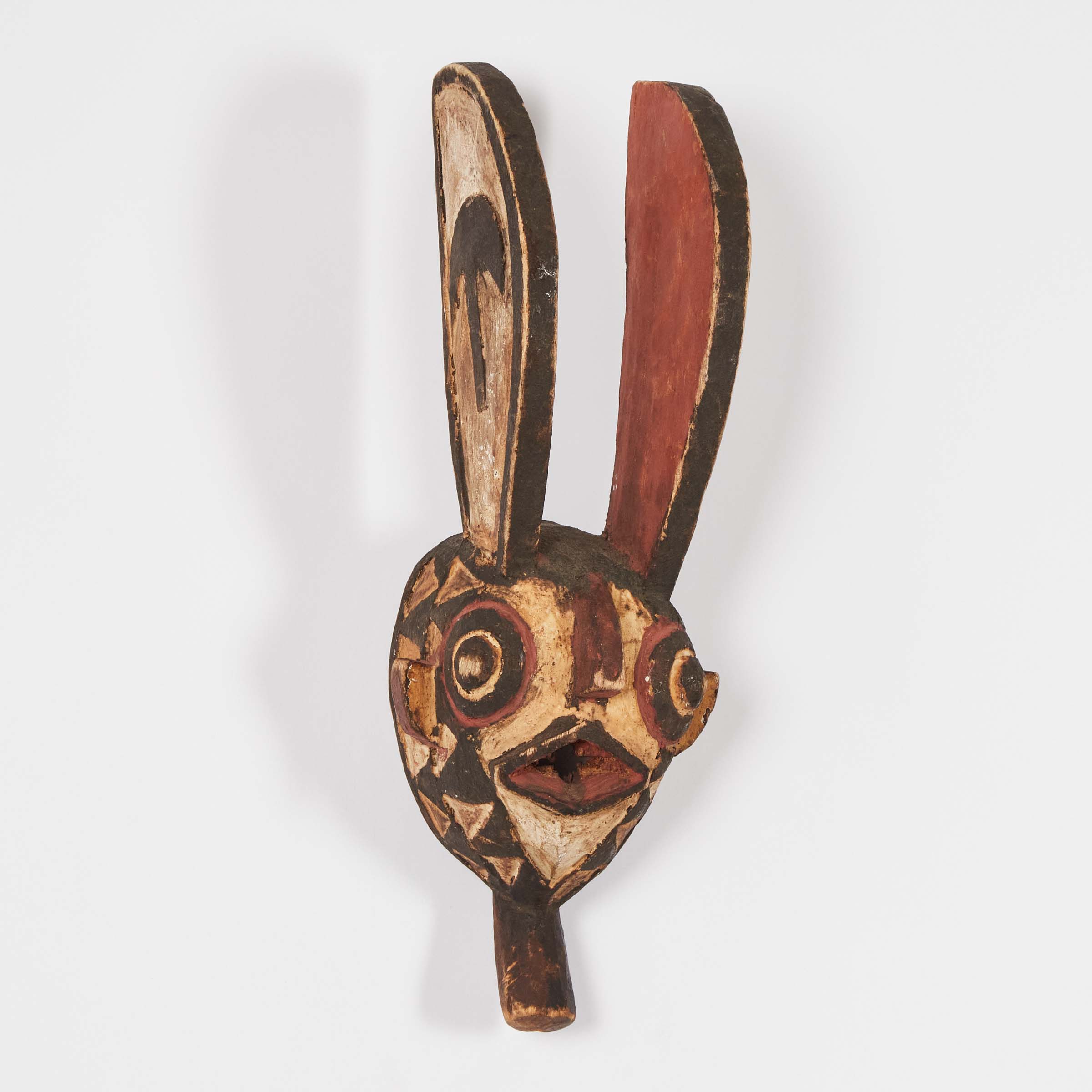 Small Bobo Bwa Sorcerer Mask, Burkina