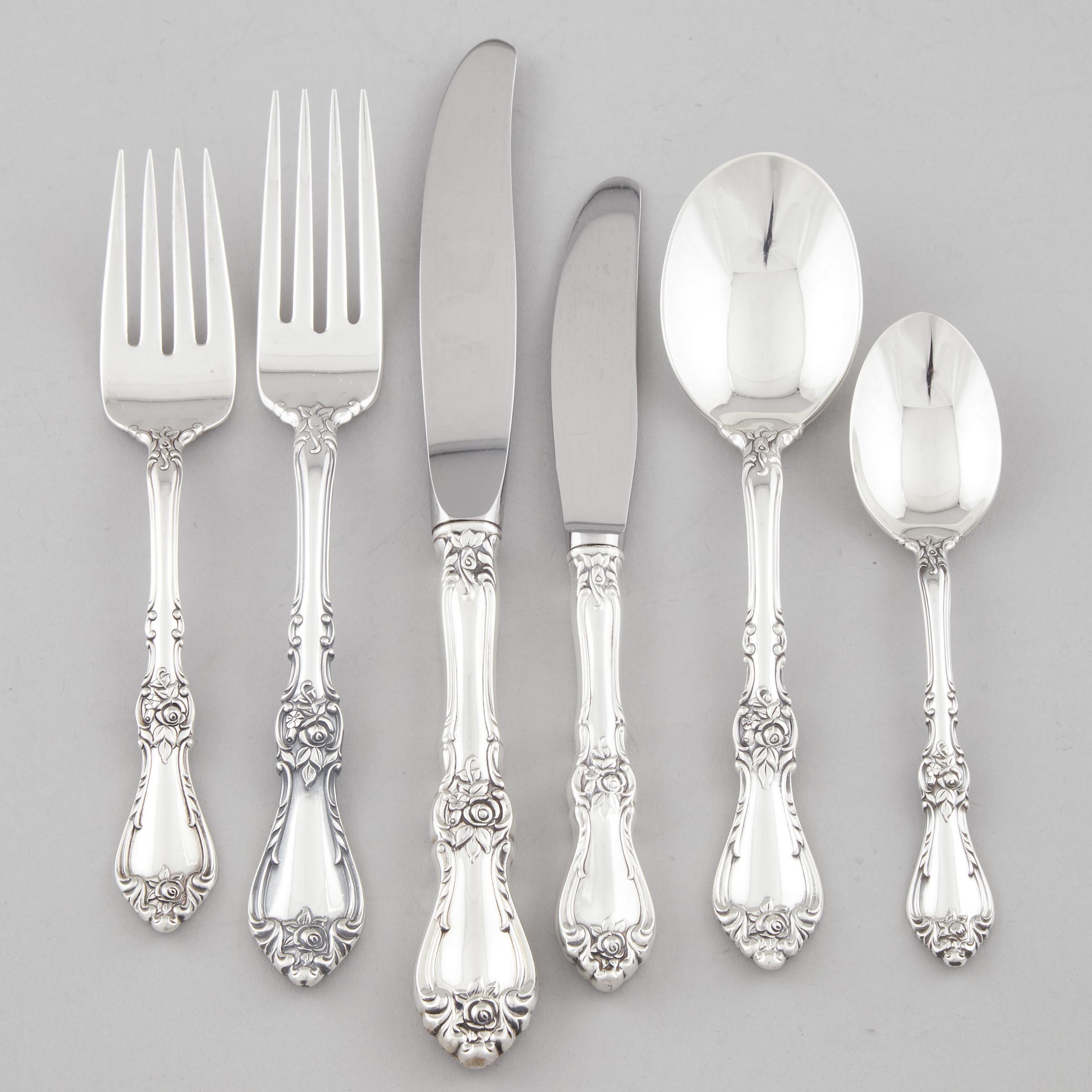 American Silver 'Royal Rose' Pattern