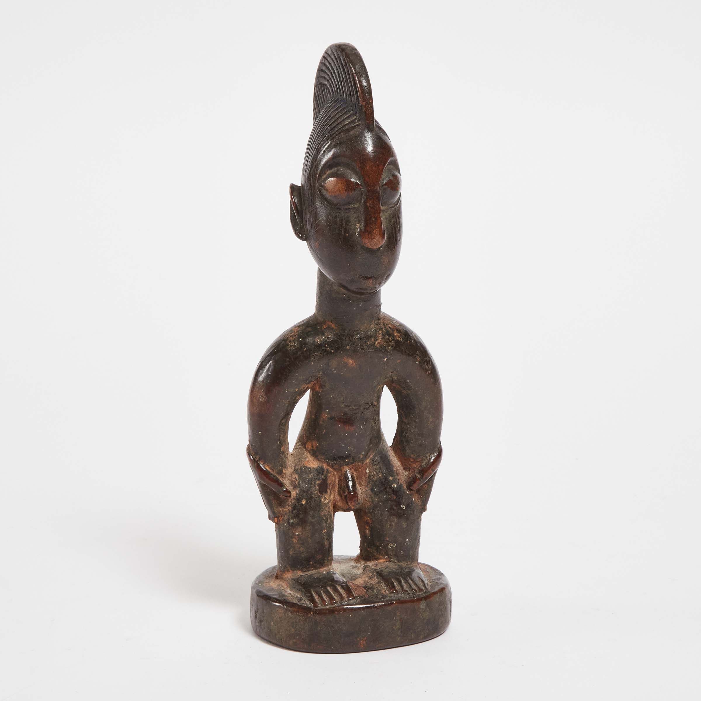 Yoruba Male Ibeji Twin Figure,