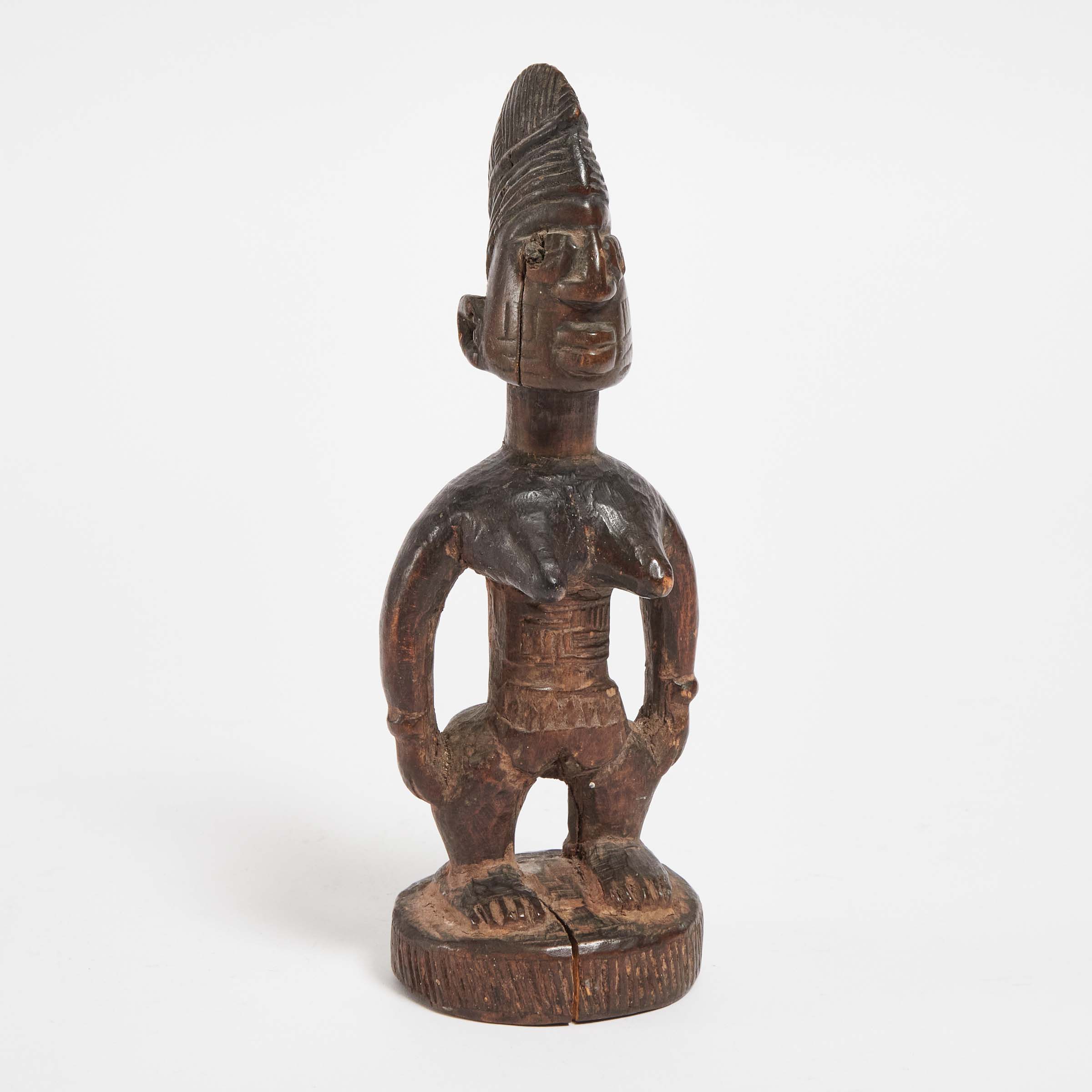 Yoruba Female Ibeji Figure, Ibadan