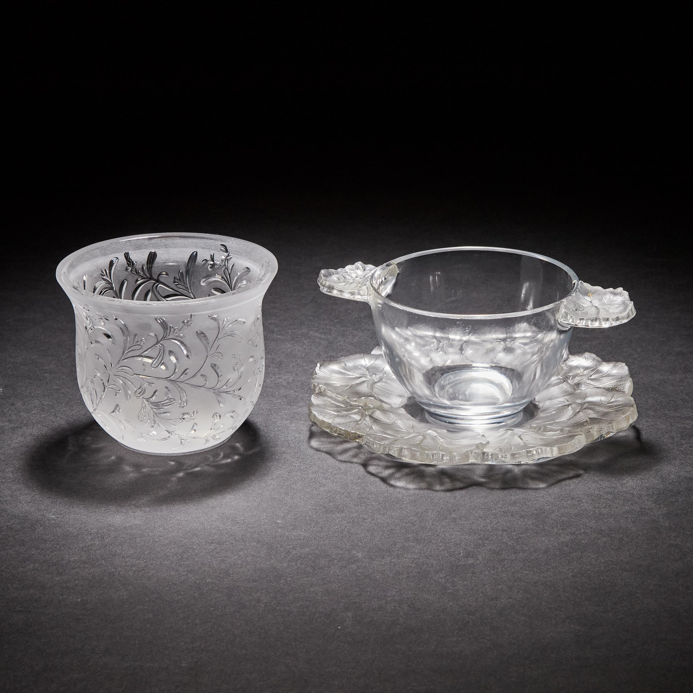 'Honfleurs' and 'Romarin', Lalique