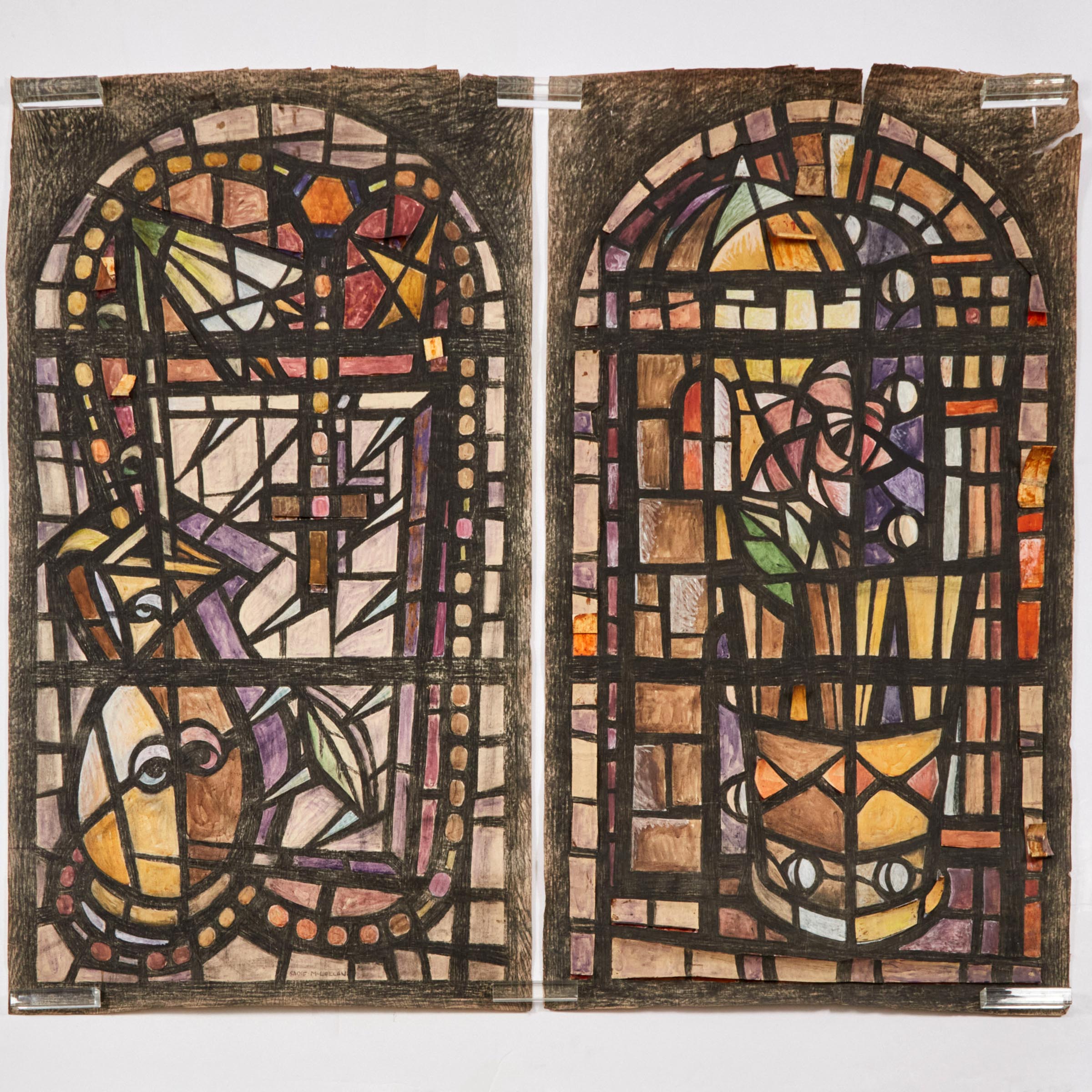 Archive of Stained Glass Window