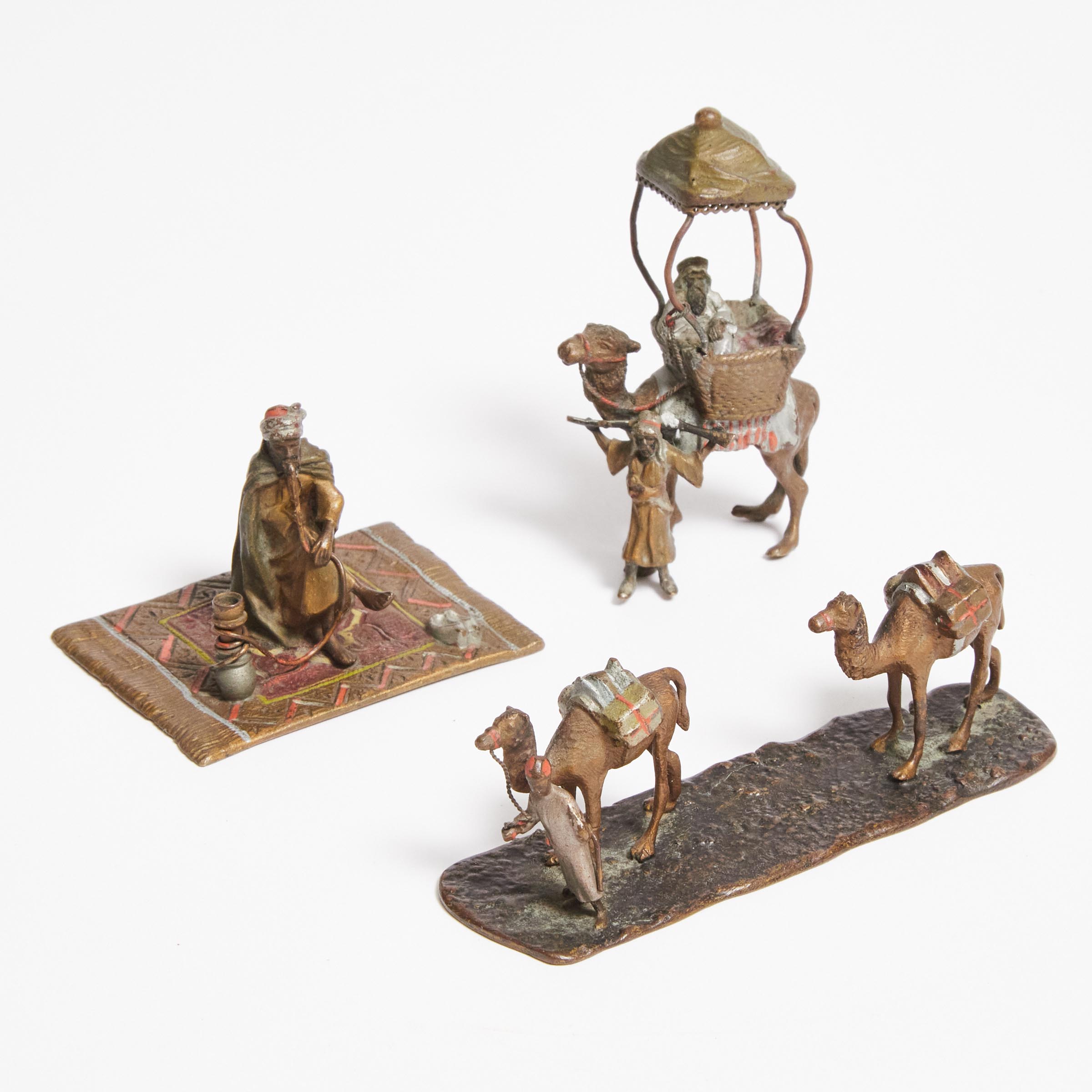 Three Miniature Austrian Orientalist