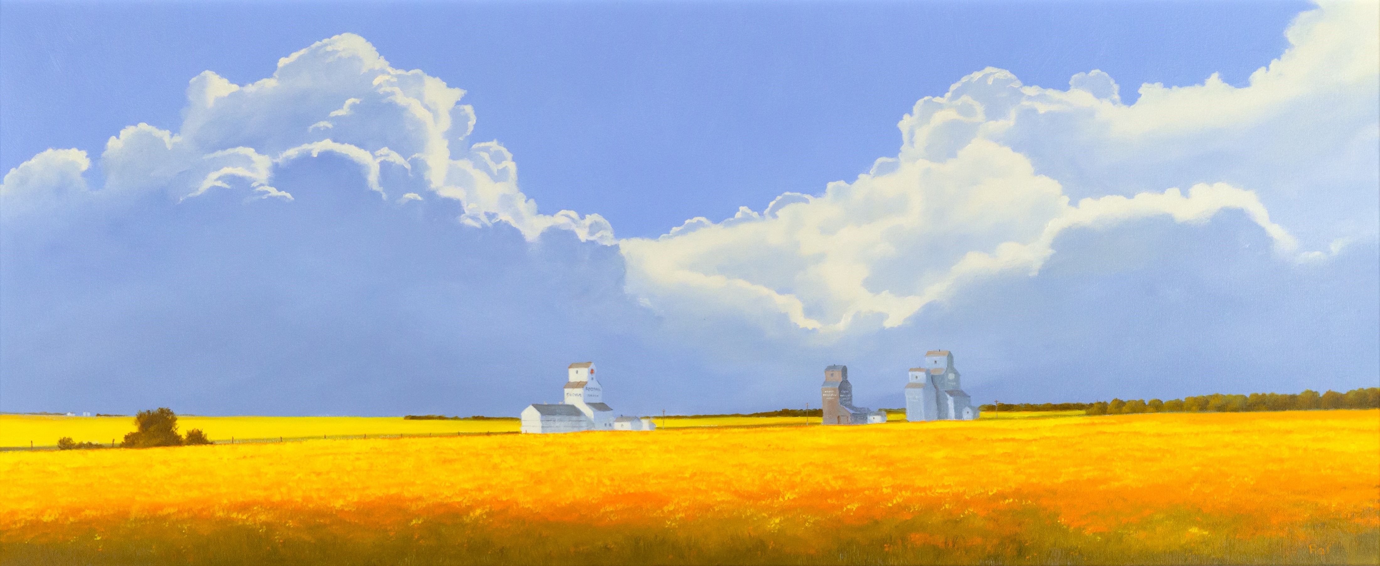 TED RAFTERY (1938- ), PRAIRIE SENTINELS