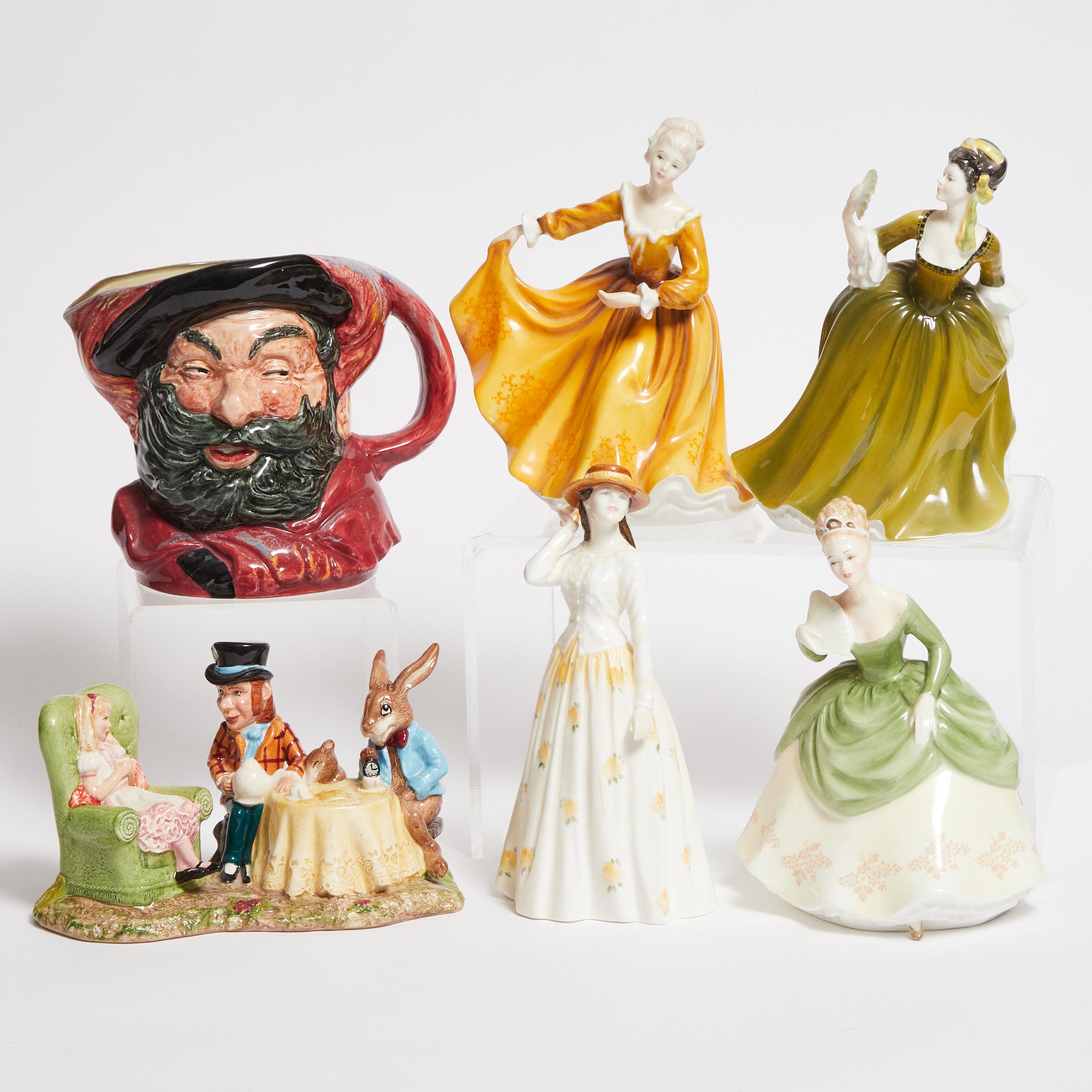 Four Royal Doulton Figures, Character