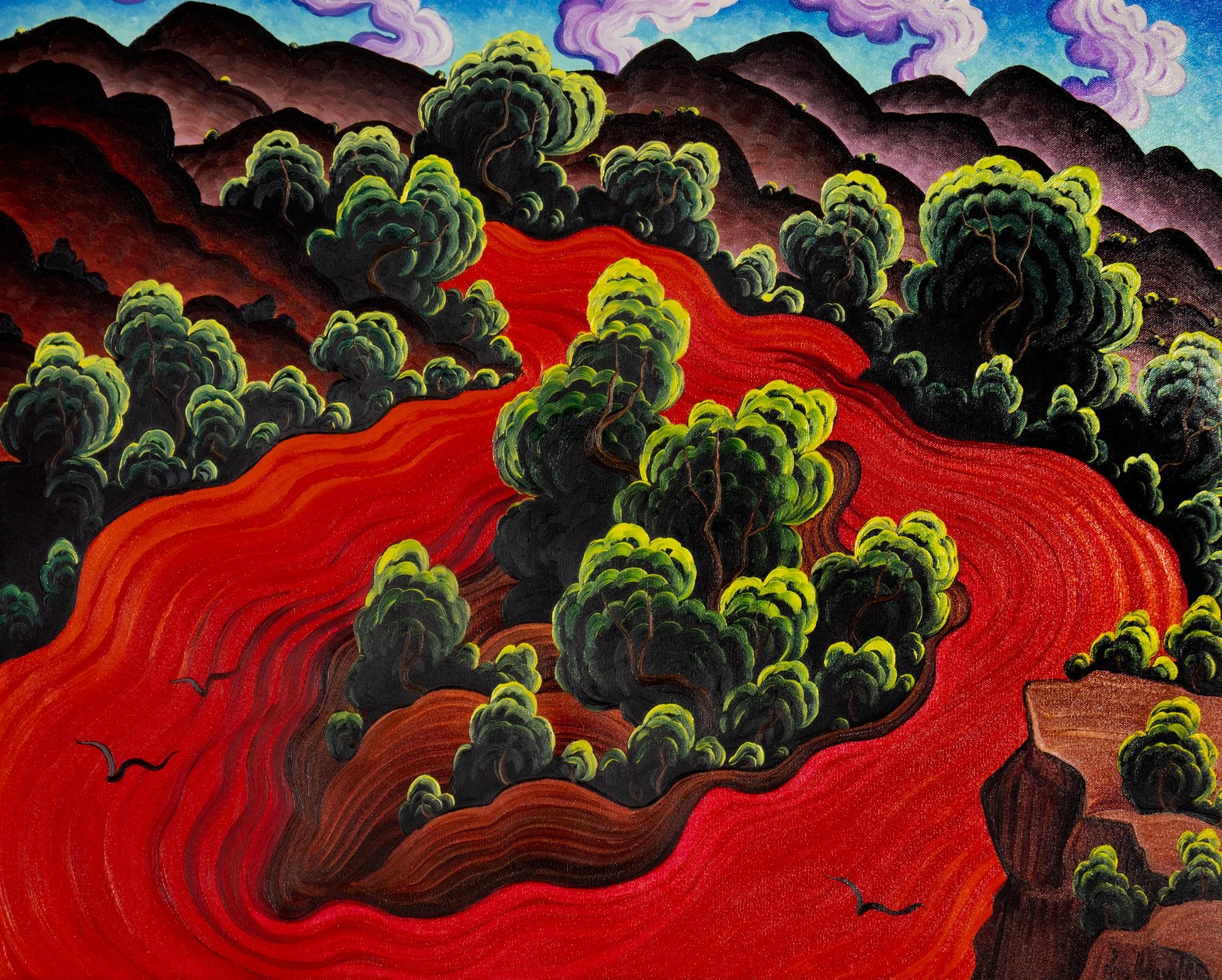 KIM WIGGINS (1960- ), RED RIVER