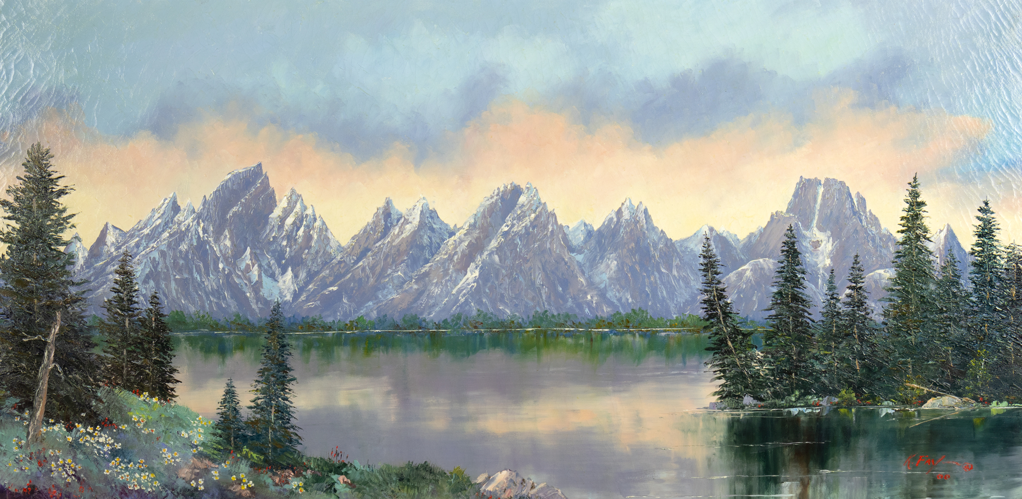 KEITH FAY (1920-2008), THE TETON