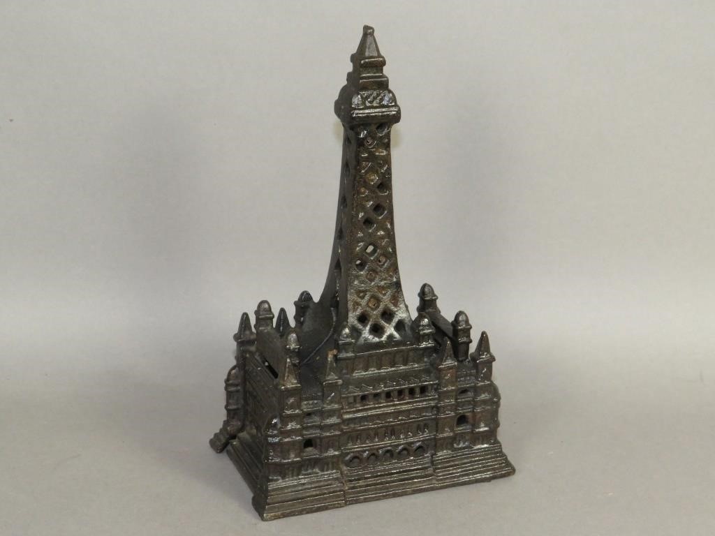 CAST IRON BLACKPOOL TOWER BANKca.