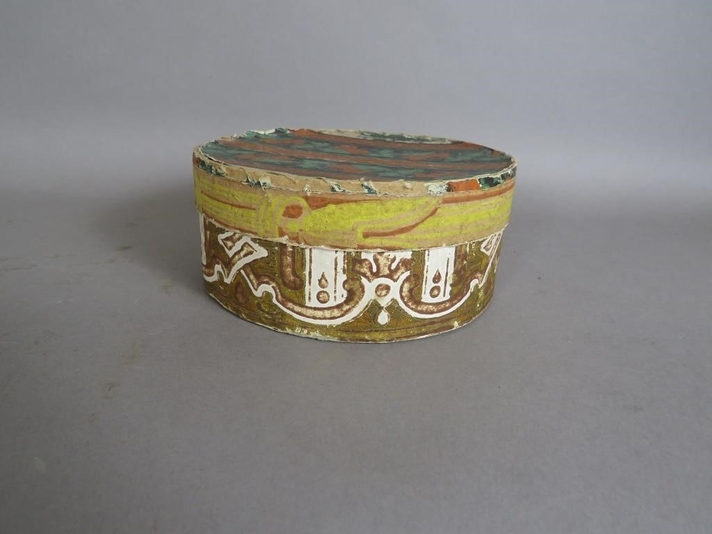 WALLPAPER COVERED COLLAR BOXca.