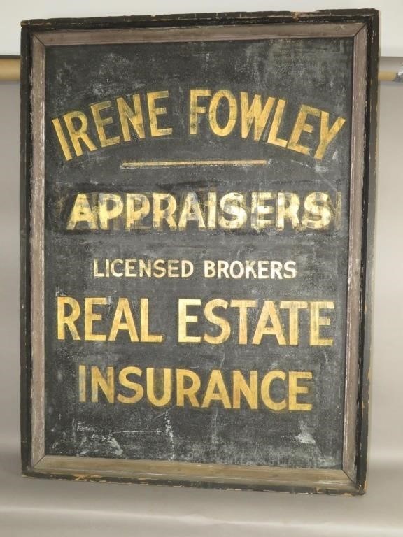 "IRON FOWLEY REAL ESTATE-INSURANCE"