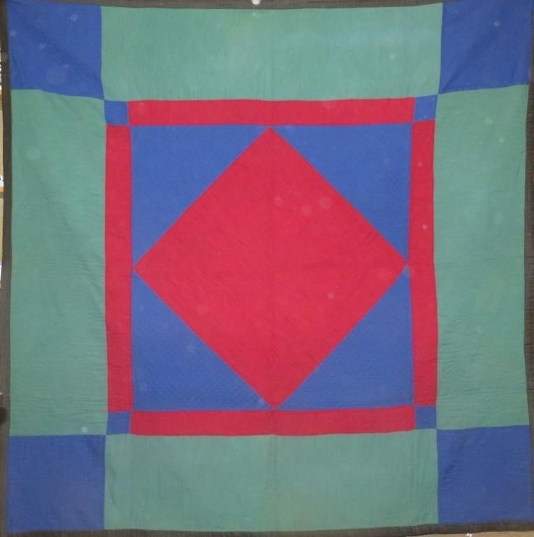 VIBRANT AMISH DIAMOND IN BLOCK