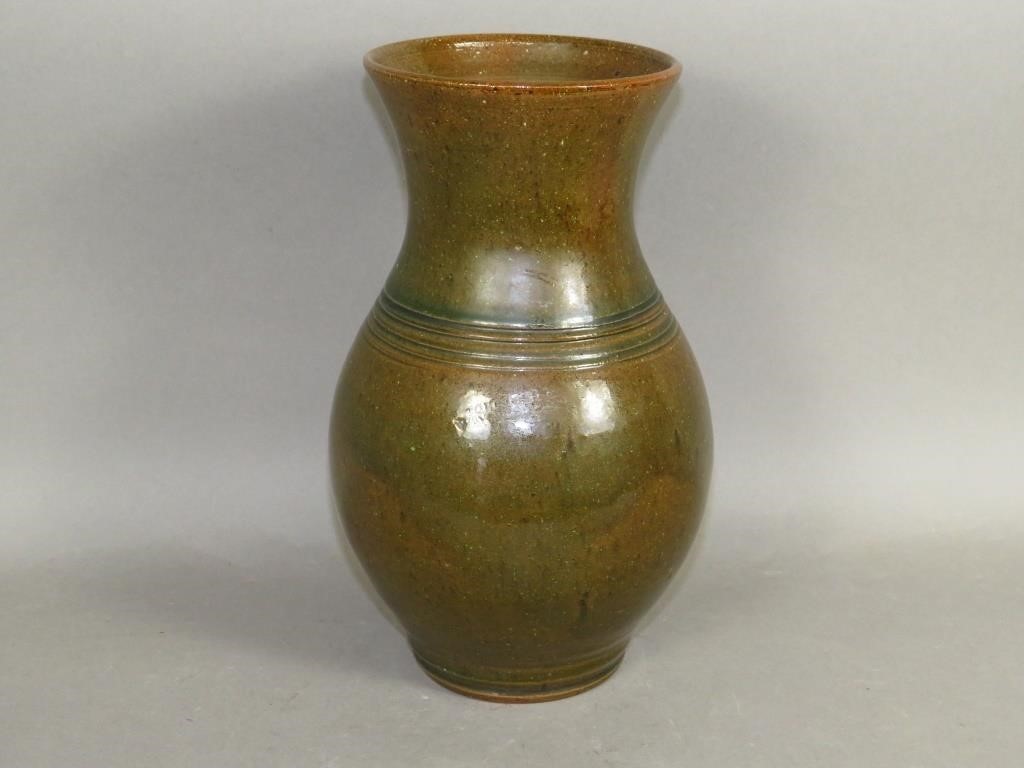 REDWARE VASE BY JOHN BELLca. 1880;