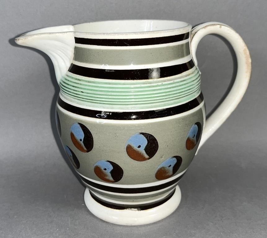 CREAMWARE MOCHA CAT'S EYE PATTERN