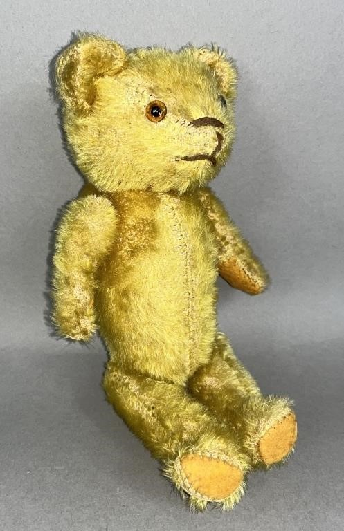 ANTIQUE GOLDEN MOHAIR SMALL SIZE TEDDY