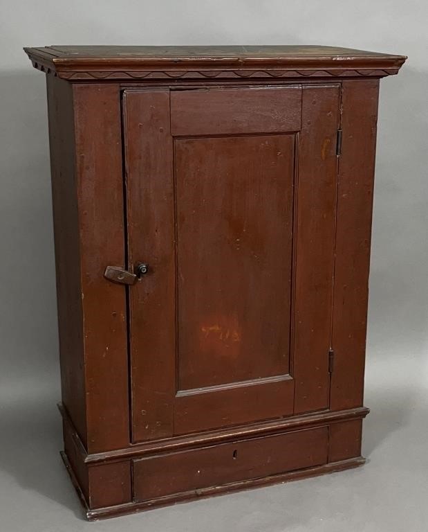 HANGING CABINET CA. 1810; IN CHERRY