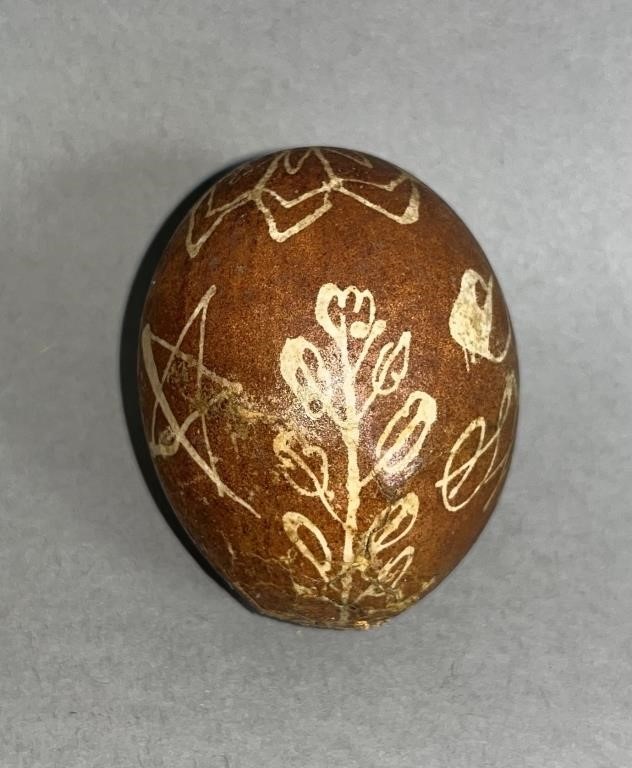 RESIST-DYED EASTER EGG BY "M.D.