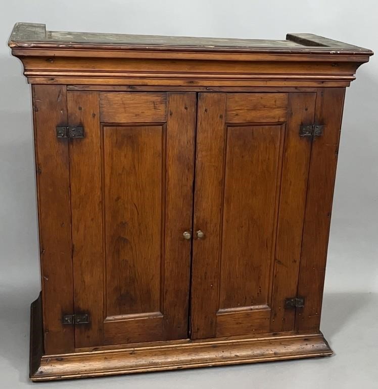 HANGING CABINET CA. 1800; SOFTWOOD