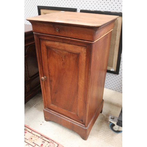Antique French Louis Philippe nightstand,