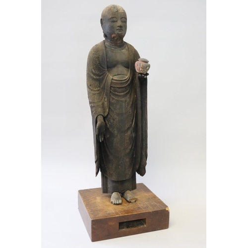 Antique 12th century Japanese Jizo