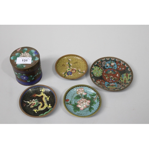 Assortment Japanese and Chinese- Cloisonne