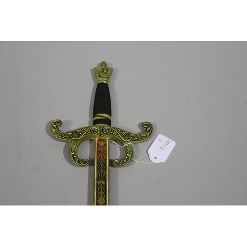 Decorative sword, approx 93cm L