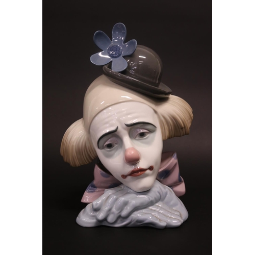 Lladro "Pensive Clown" #5130 porcelain