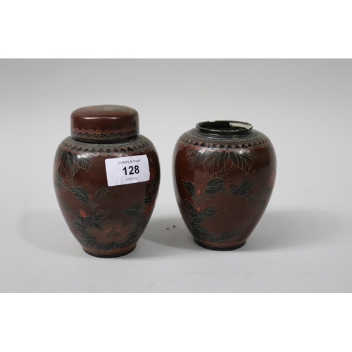 Two antique Japanese Meiji period,