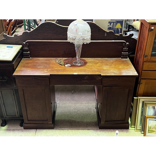 Antique mid 19th century twin pedestal